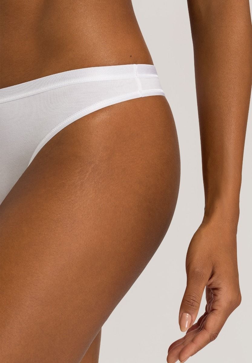 Hanro Basic Cotton Sensation Cotton Sensation Thong (071402) White