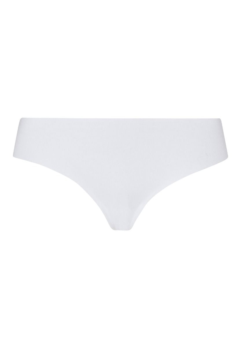 Hanro Basic Invisible Cotton Invisible Cotton Brazilian Panty (071226) White