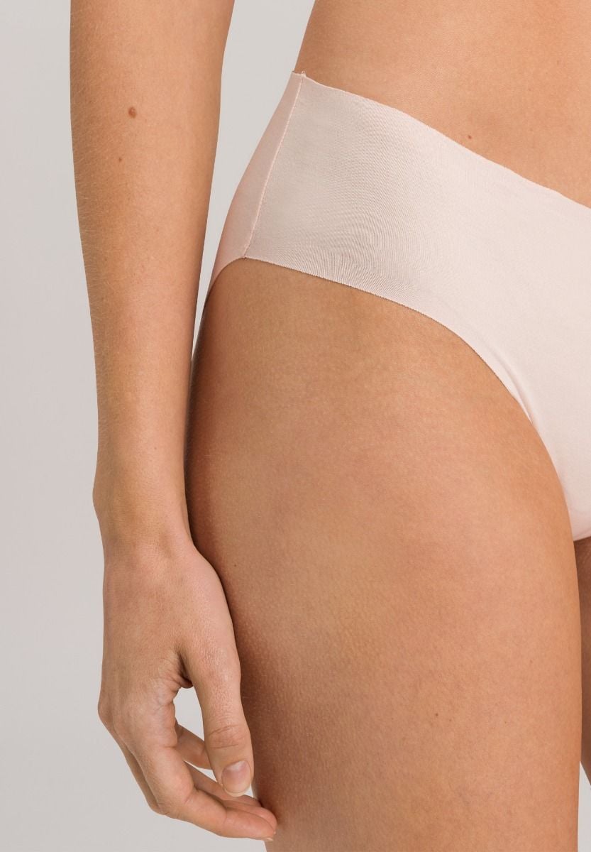 Hanro Basic Invisible Cotton Invisible Cotton Midi Briefs (071227) Powder