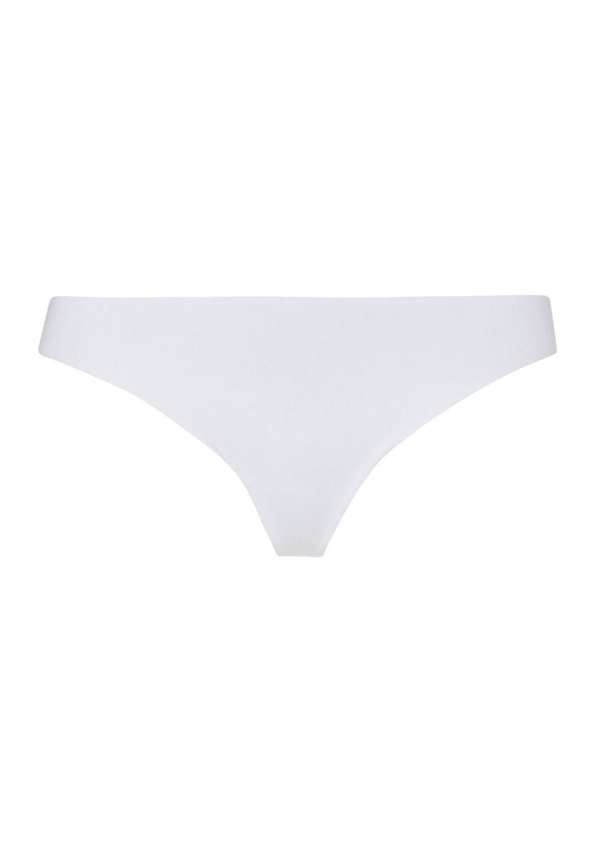 Hanro Basic Invisible Cotton Invisible Cotton Thong (071225) White