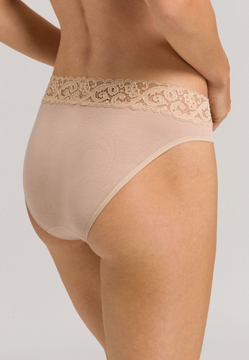 Hanro Basic Moments Moments Mini Briefs (071481) Beige