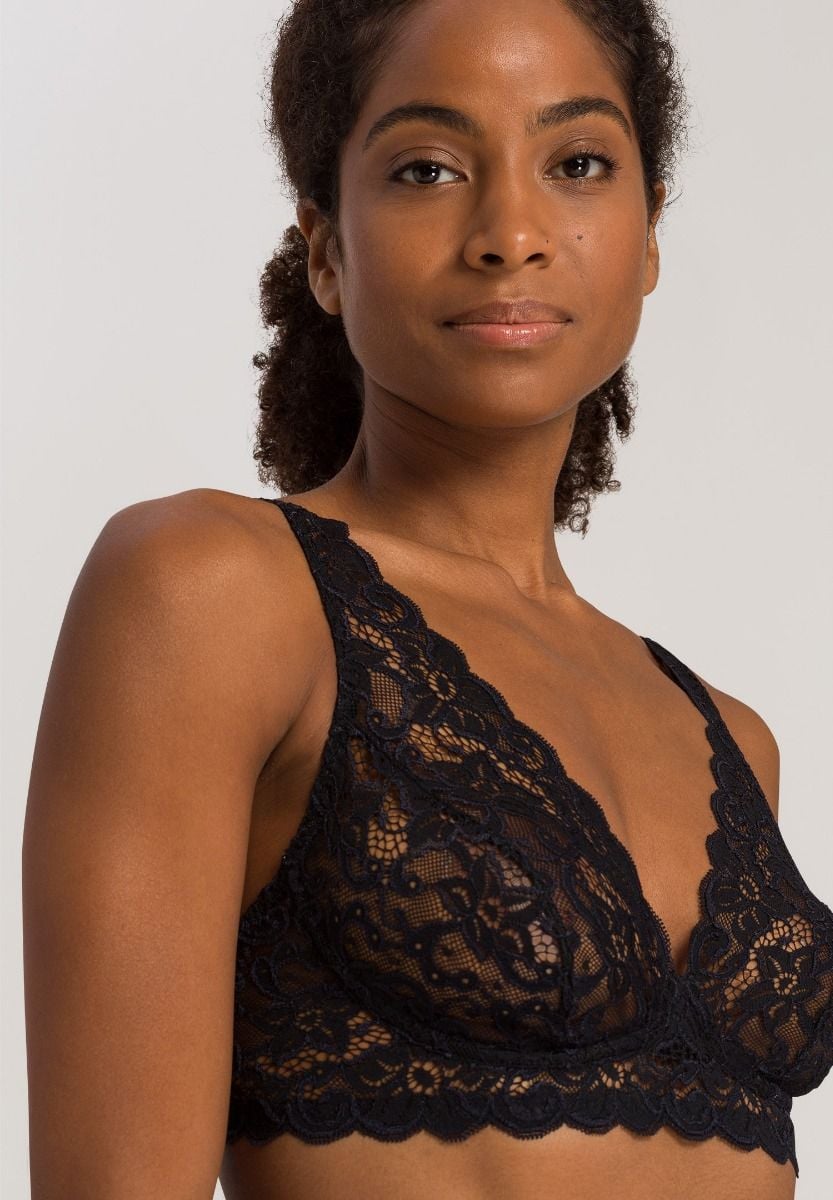 Hanro Basic Moments Moments Soft Cup Bra (071465) Black