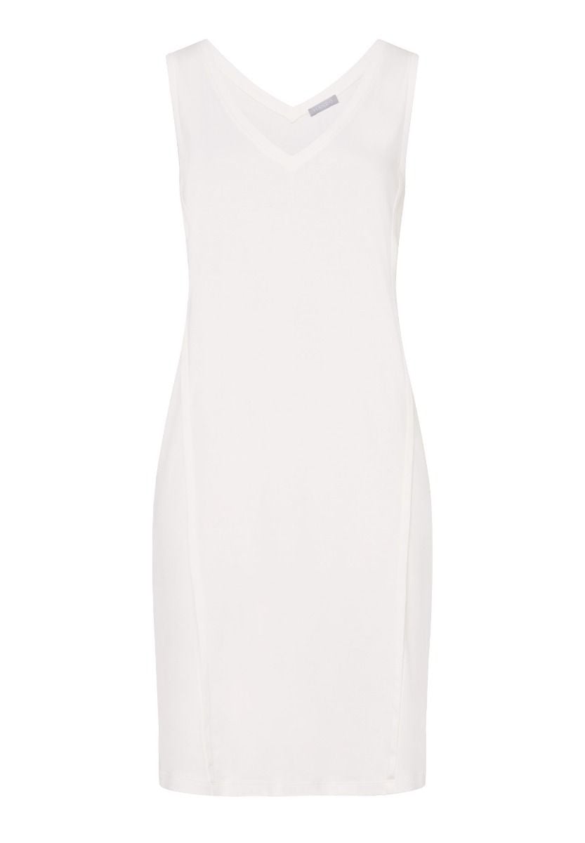 Hanro Basic Pure Essence Pure Essence Sleeveless Nightdress 95Cm (077946) Off White