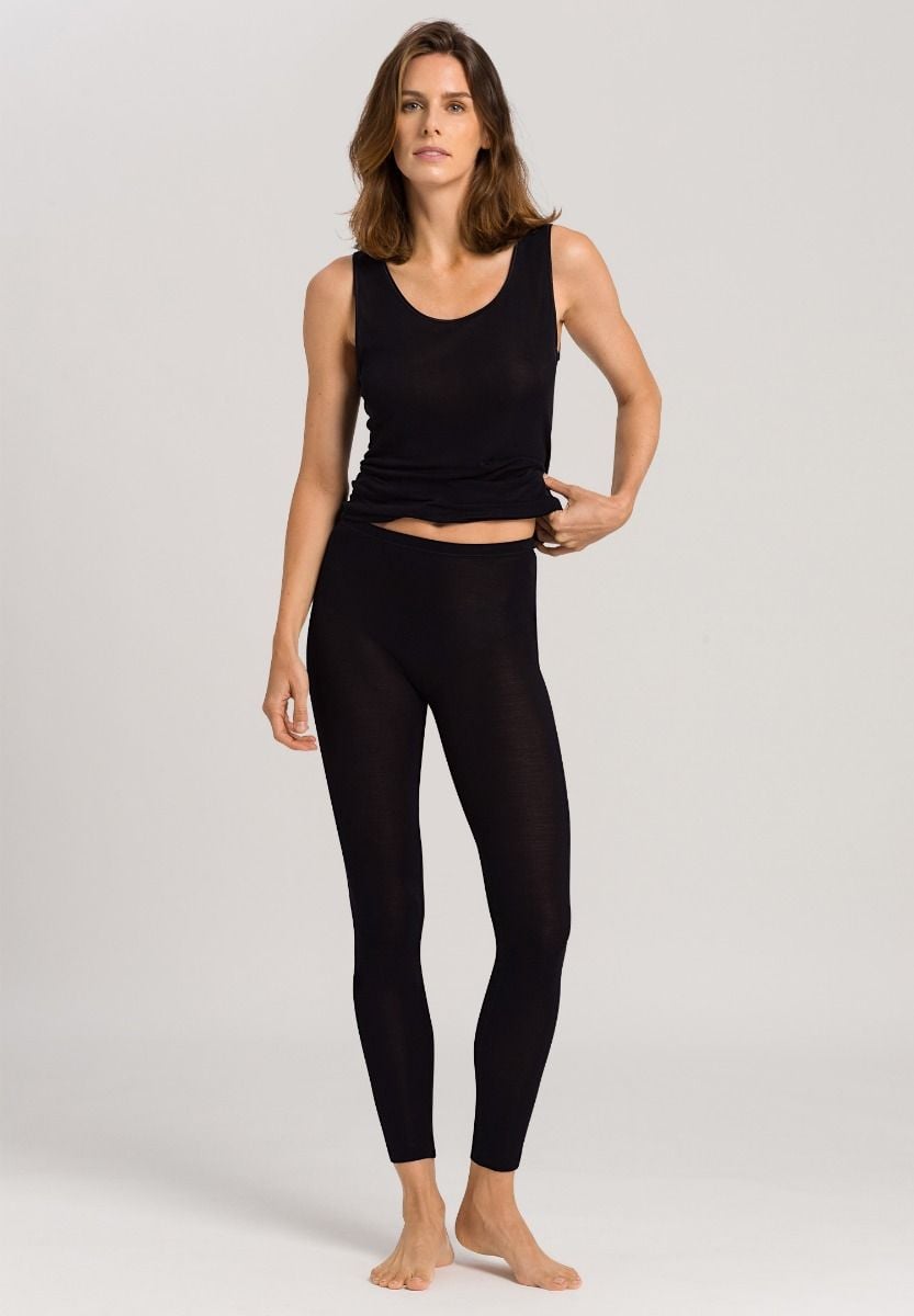 Hanro Basic Pure Silk Pure Silk Top (071717) Black