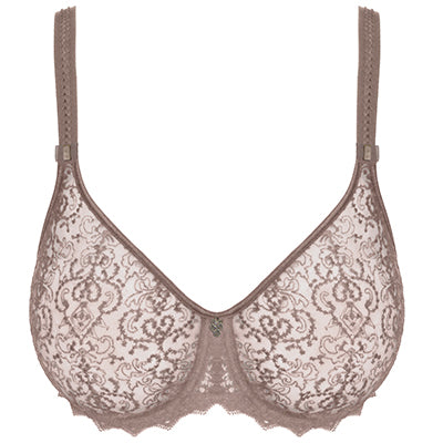 Empreinte Cassiopee 07151 Seamless Bra front view in Rose Sauvage