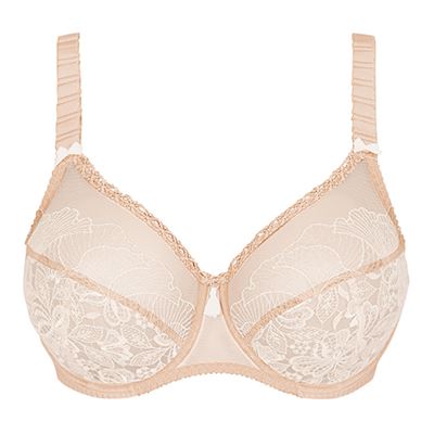 Empreinte Agathe 07204 Full Cup Bra front view in Ivoire