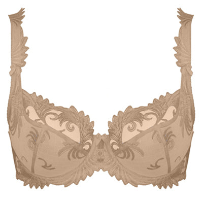Empreinte Thalia 0856 Plunge Bra front view in Caramel