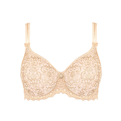 Empreinte Cassiopee 07151 Seamless Bra front view in Creamy Beige