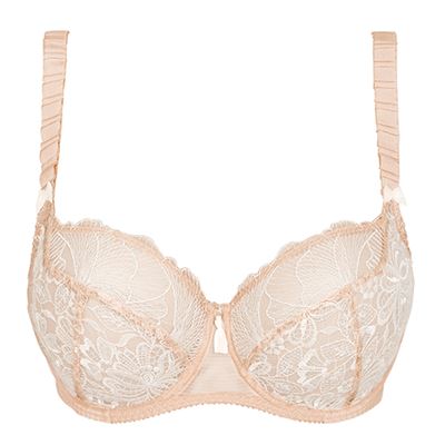 Empreinte Agathe 08204 Plunge Bra front view in Ivoire
