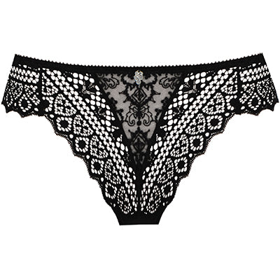 Empreinte Cassiopee 01151 Thong front view in Black