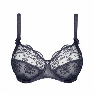 Empreinte Charlotte 07232 Bra front view in Anthracite