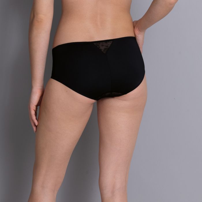 Rosa Faia Fleur High-Waist Briefs (1355) Black