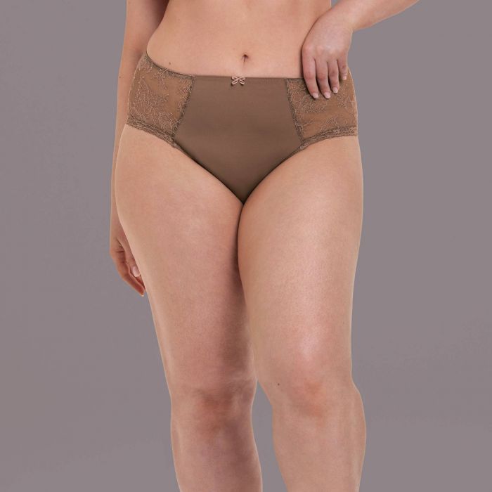 Rosa Faia Abby High-Waist Briefs+ (1418) Rose