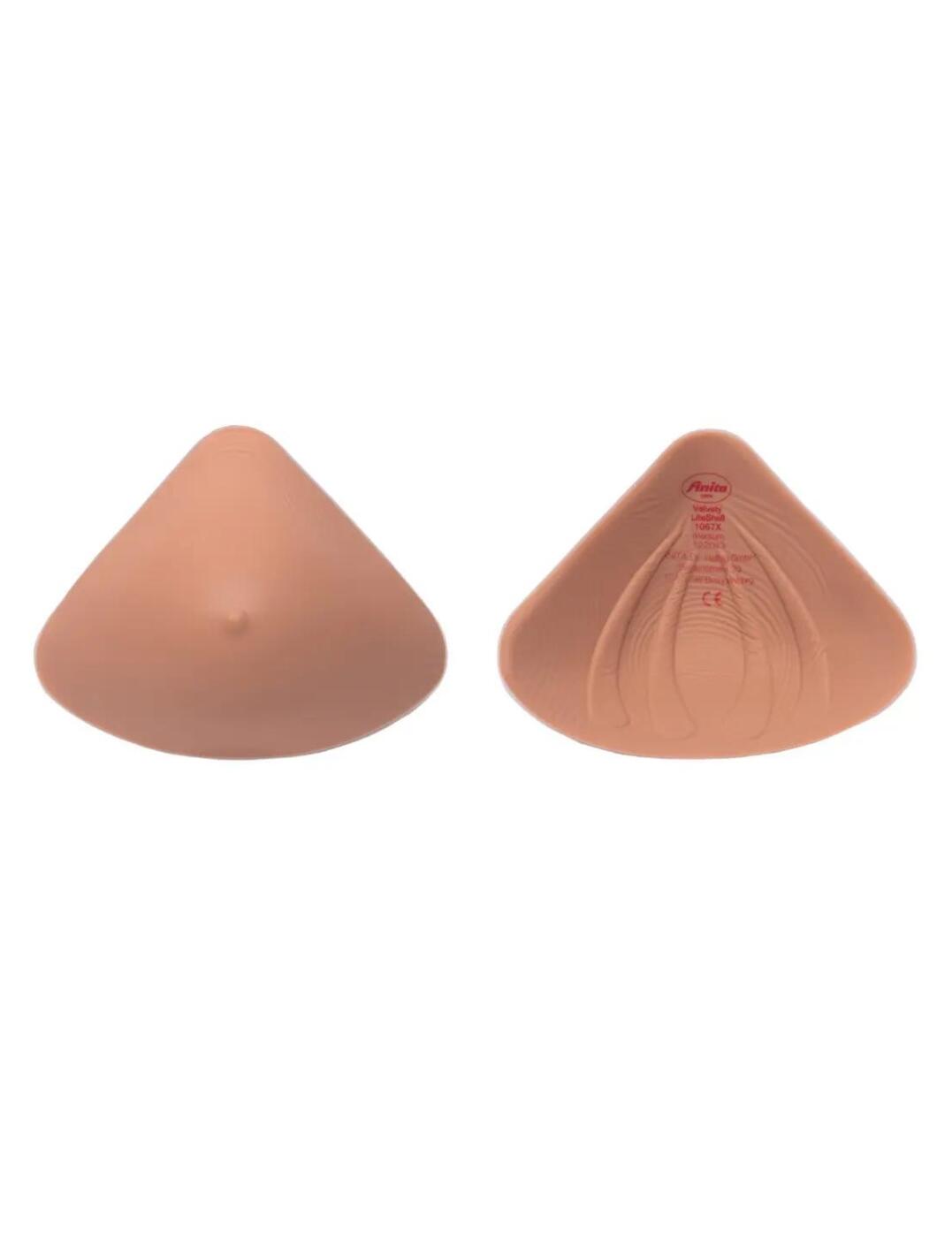 Anita Velvety Liteshell Partial Breast Form Bilateral (1067X) Sand