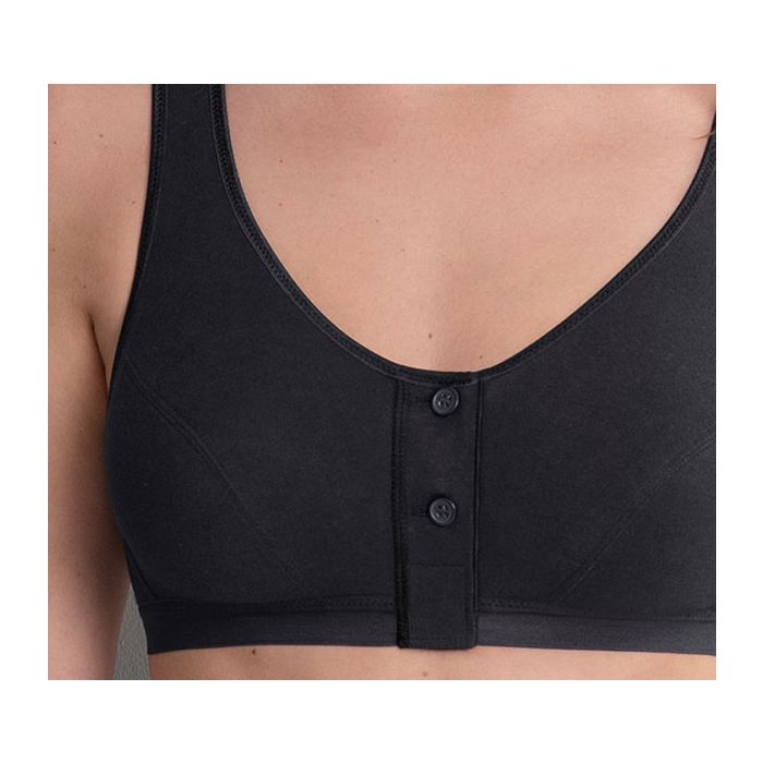 Anita Isra Post Mastectomy Bra Front Closure (5315X) Black