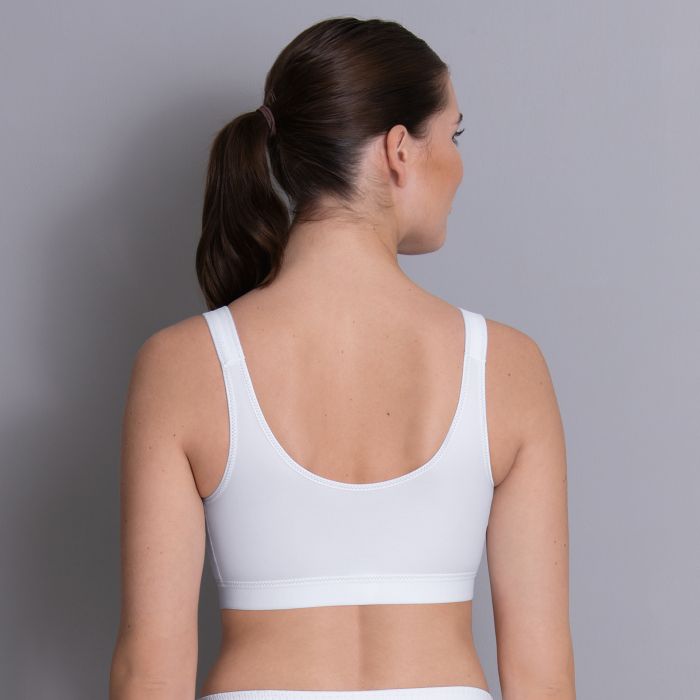 Anita Frontline Open Sports Bra Front Closure (5523) White