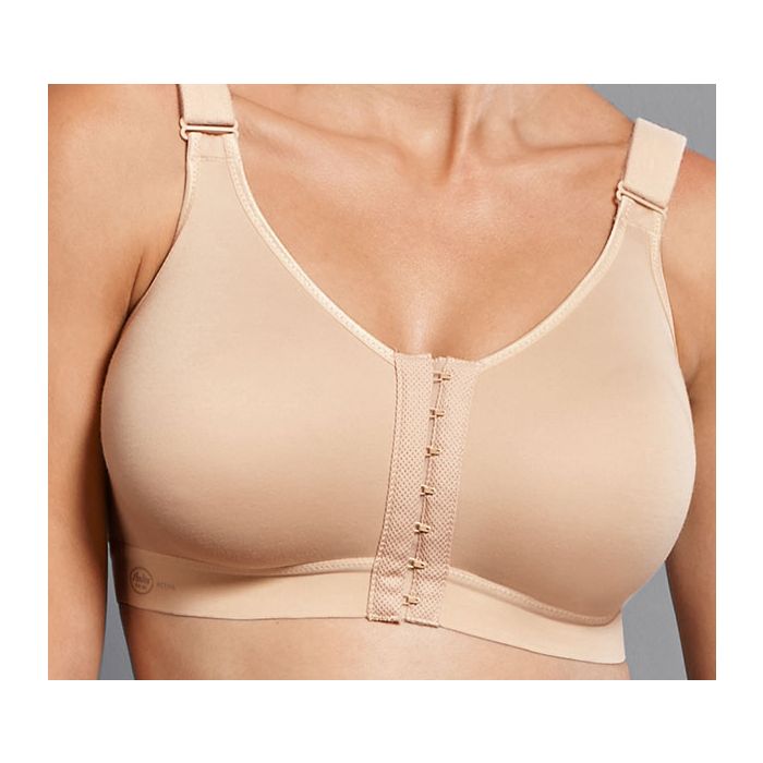 Anita Frontline Open Sports Bra Front Closure (5523) Desert