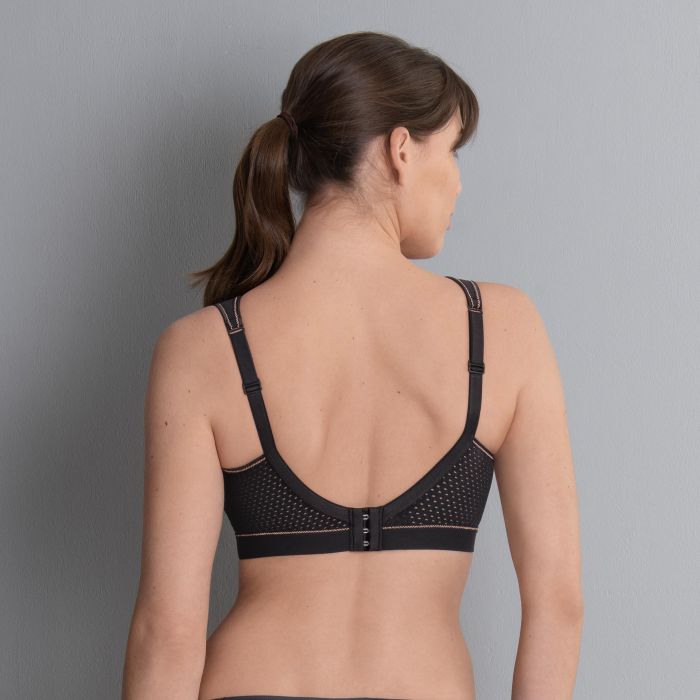 Anita Extreme Control Sports Bra (5527) Black/Gold
