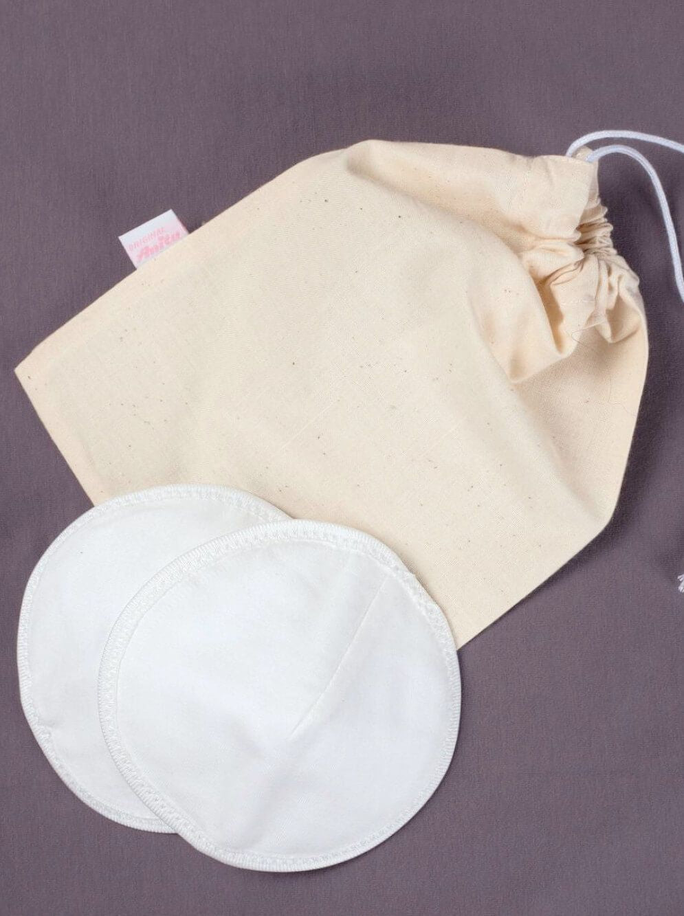 Anita Nursing Pads Washable,1 Unit = 6Pcs (5006) Natural