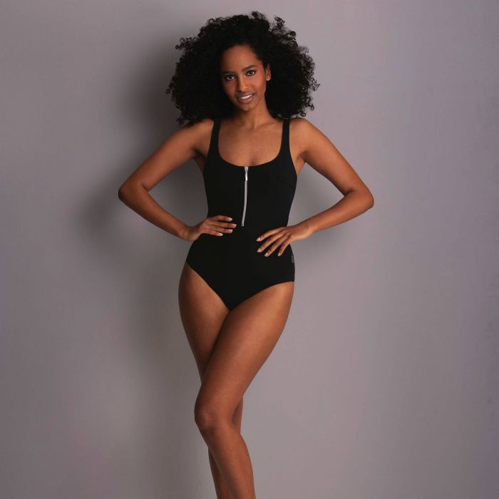 Rosa Faia Style Elouise Swimsuit (L2 7742) Black