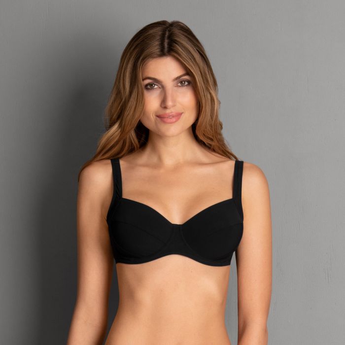 Rosa Faia Style Sibel Top Bikini Top (M0 8730-1) Black