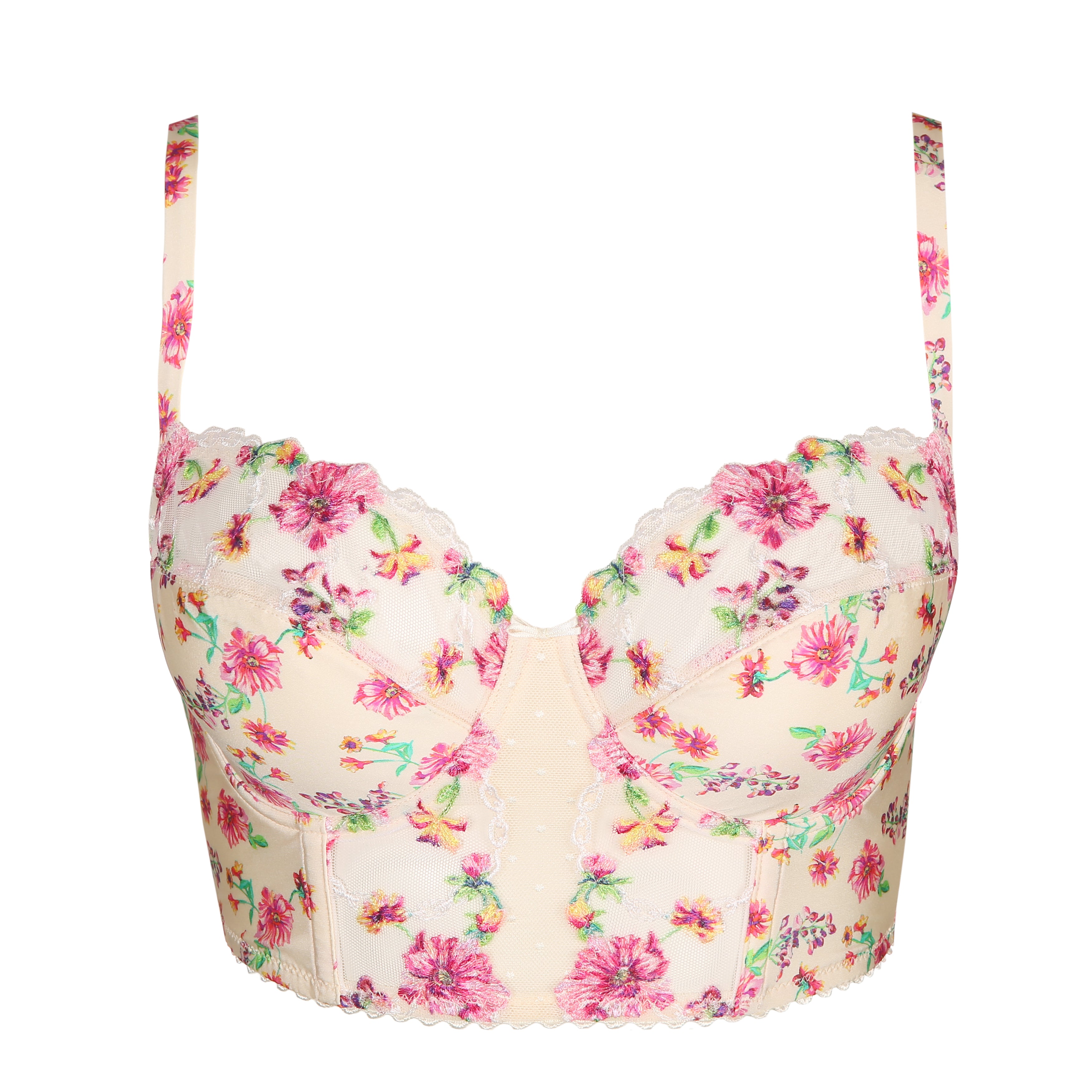 Marie Jo Chen Balcony Bra Horizontal Seam (0102683) Pearled Ivory