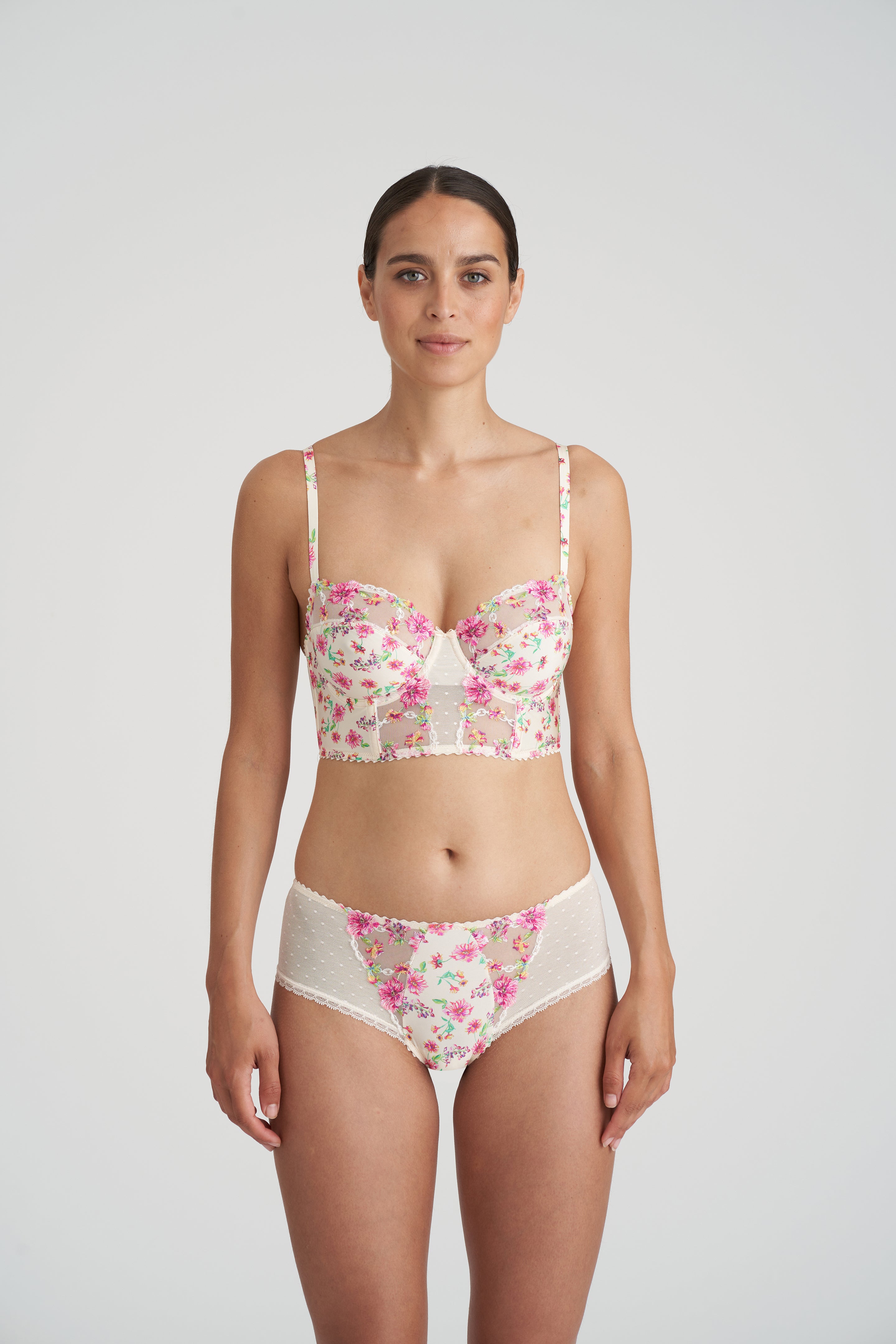 Marie Jo Chen Balcony Bra Horizontal Seam (0102683) Pearled Ivory