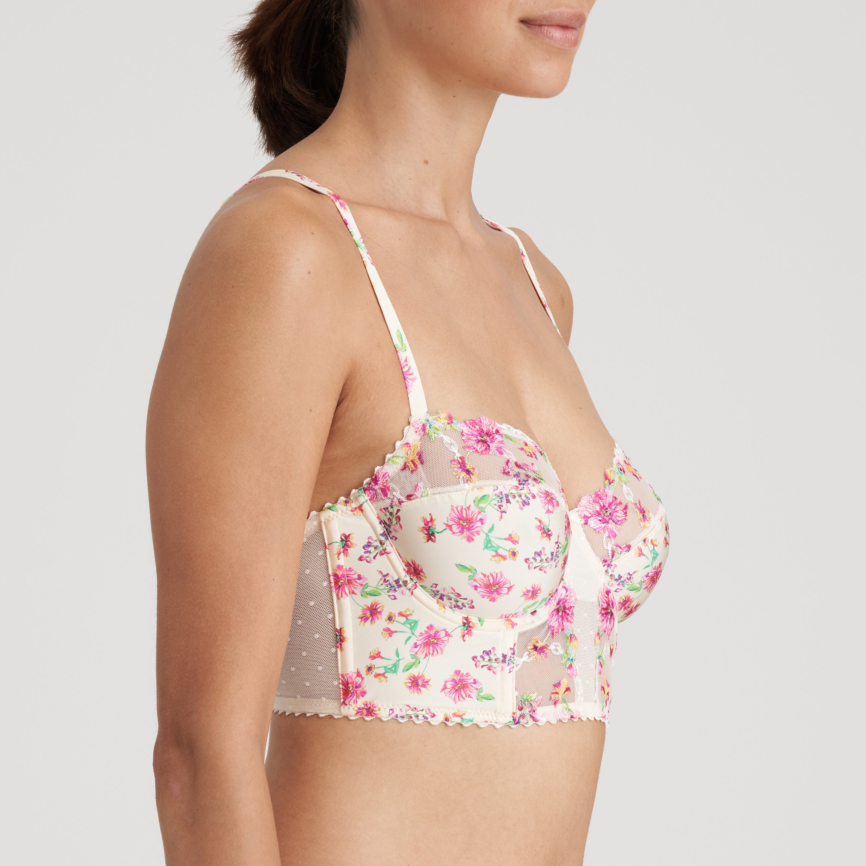 Marie Jo Chen Balcony Bra Horizontal Seam (0102683) Pearled Ivory