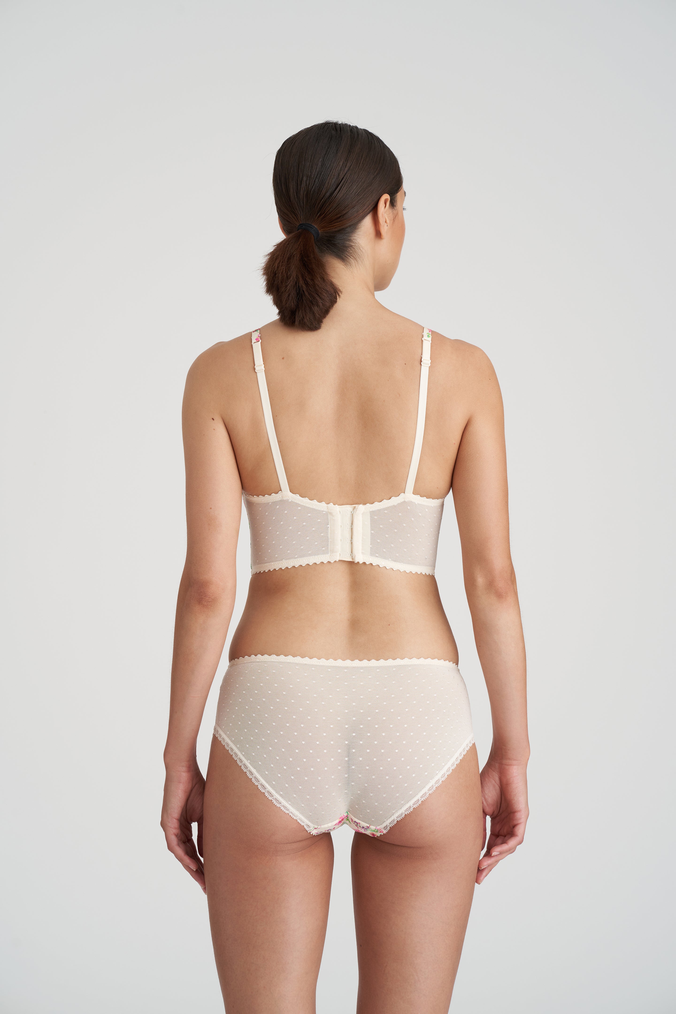 Marie Jo Chen Balcony Bra Horizontal Seam (0102683) Pearled Ivory