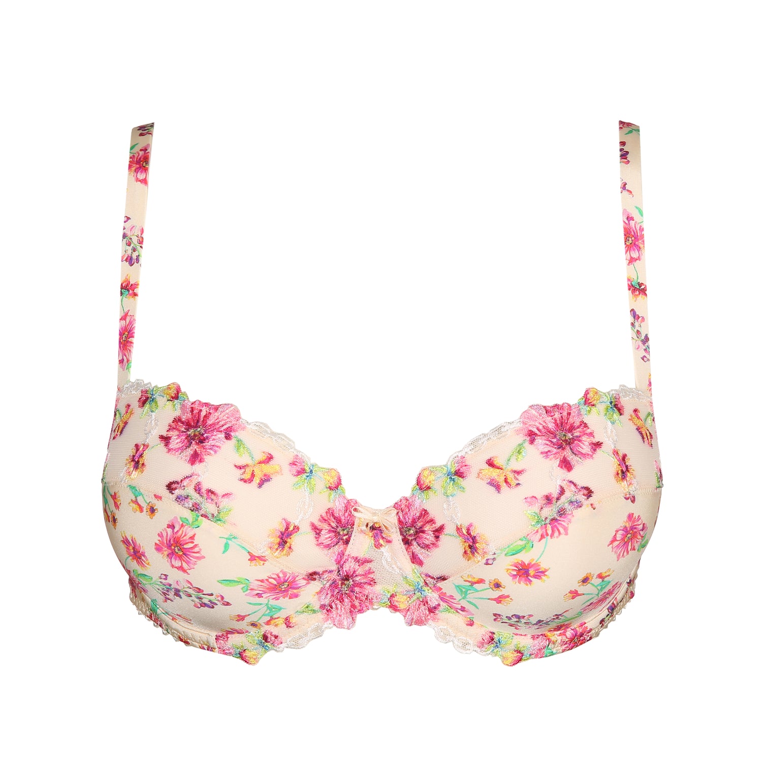 Marie Jo Chen Padded Balcony Bra (0102689) Pearled Ivory