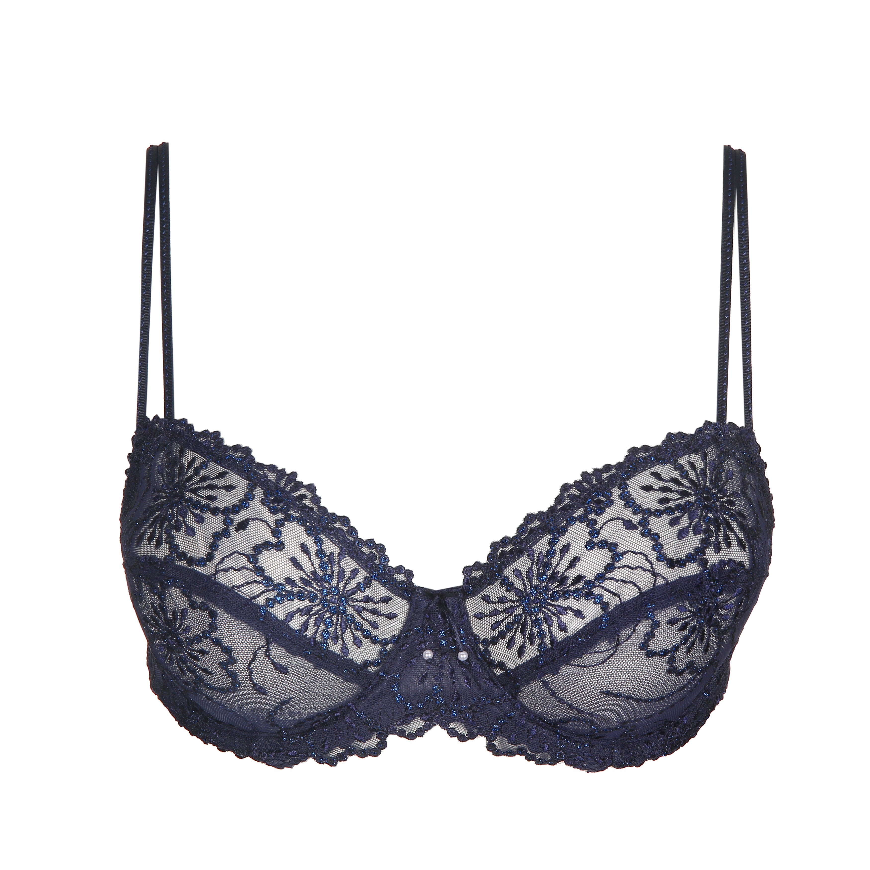 Marie Jo Jane Balcony Bra Horizontal Seam (0101332) Velvet Blue