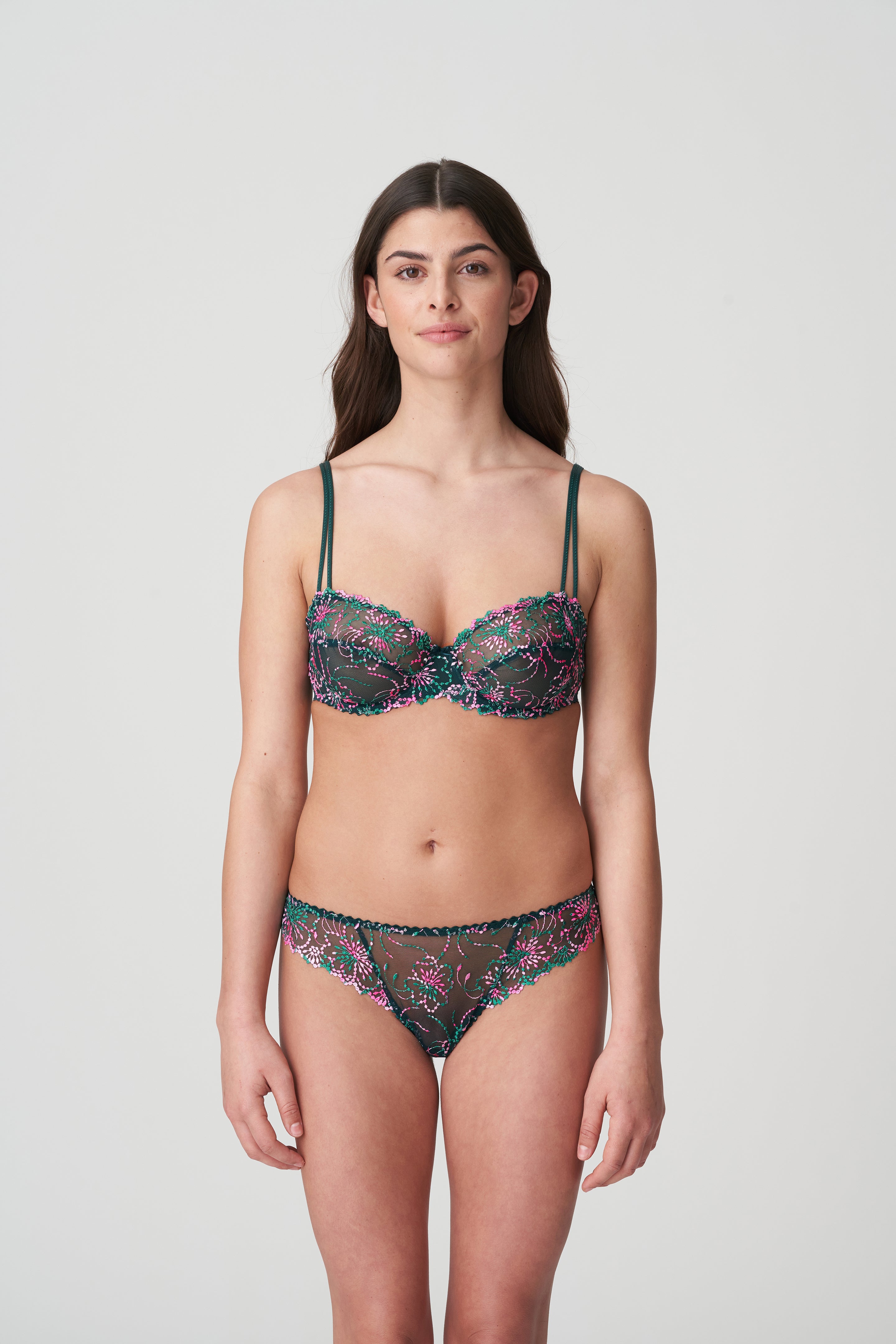 Marie Jo Jane Balcony Bra Horizontal Seam (0101332) Jungle Kiss