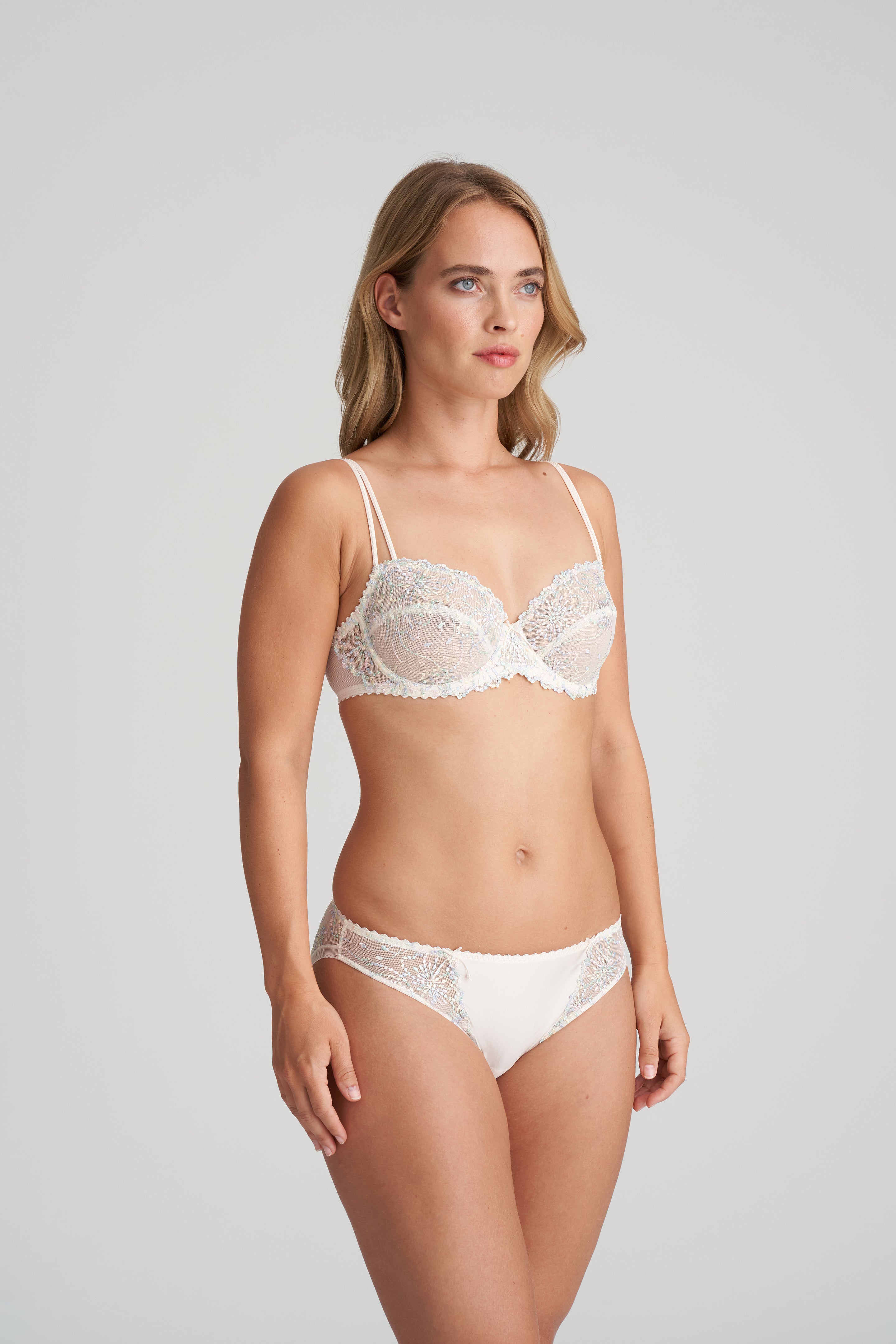 Marie Jo Jane Balcony Bra Horizontal Seam (0101332) Boudoir Cream