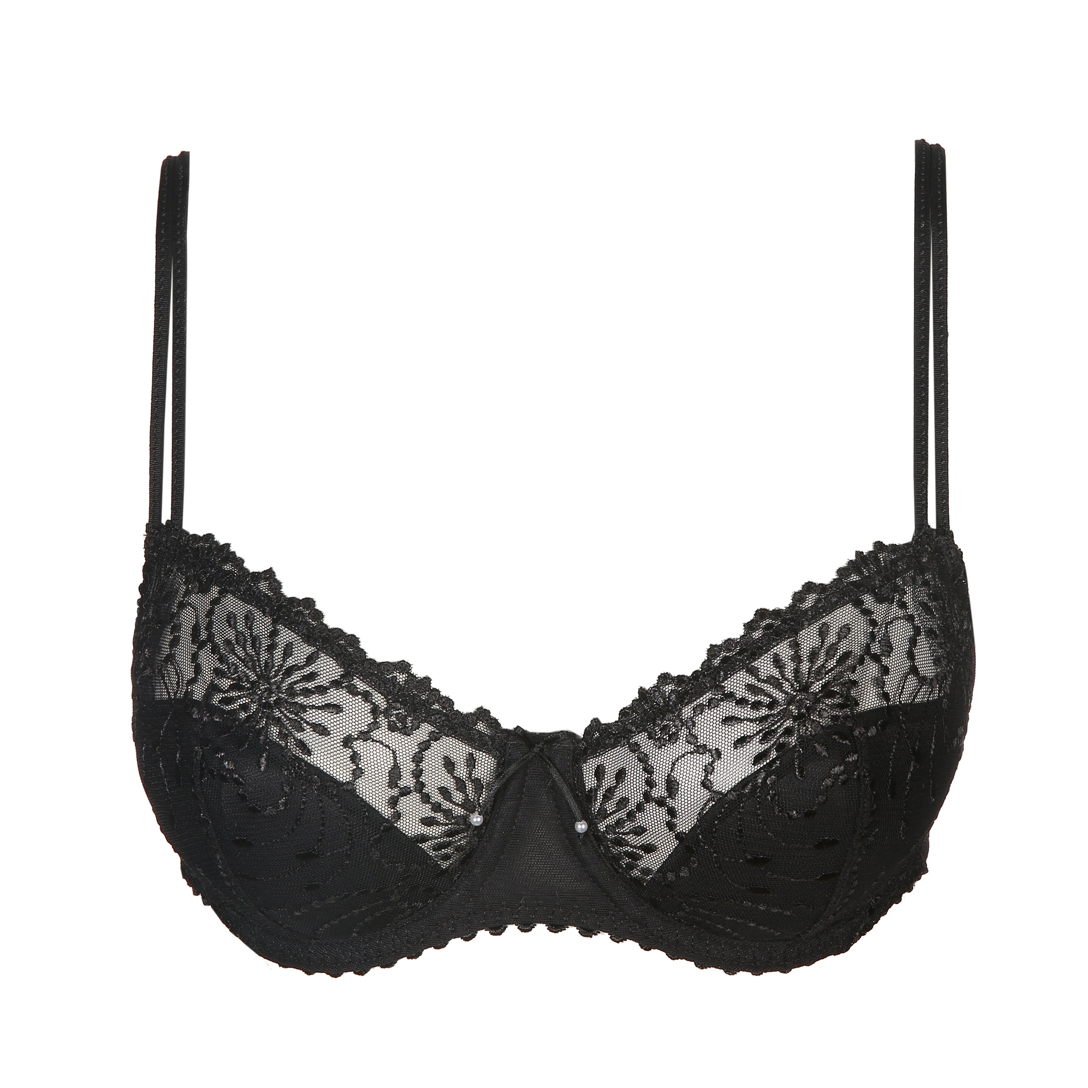 Бюстгальтер-балкон с полуподкладками Marie Jo Jane (0101335) Черный