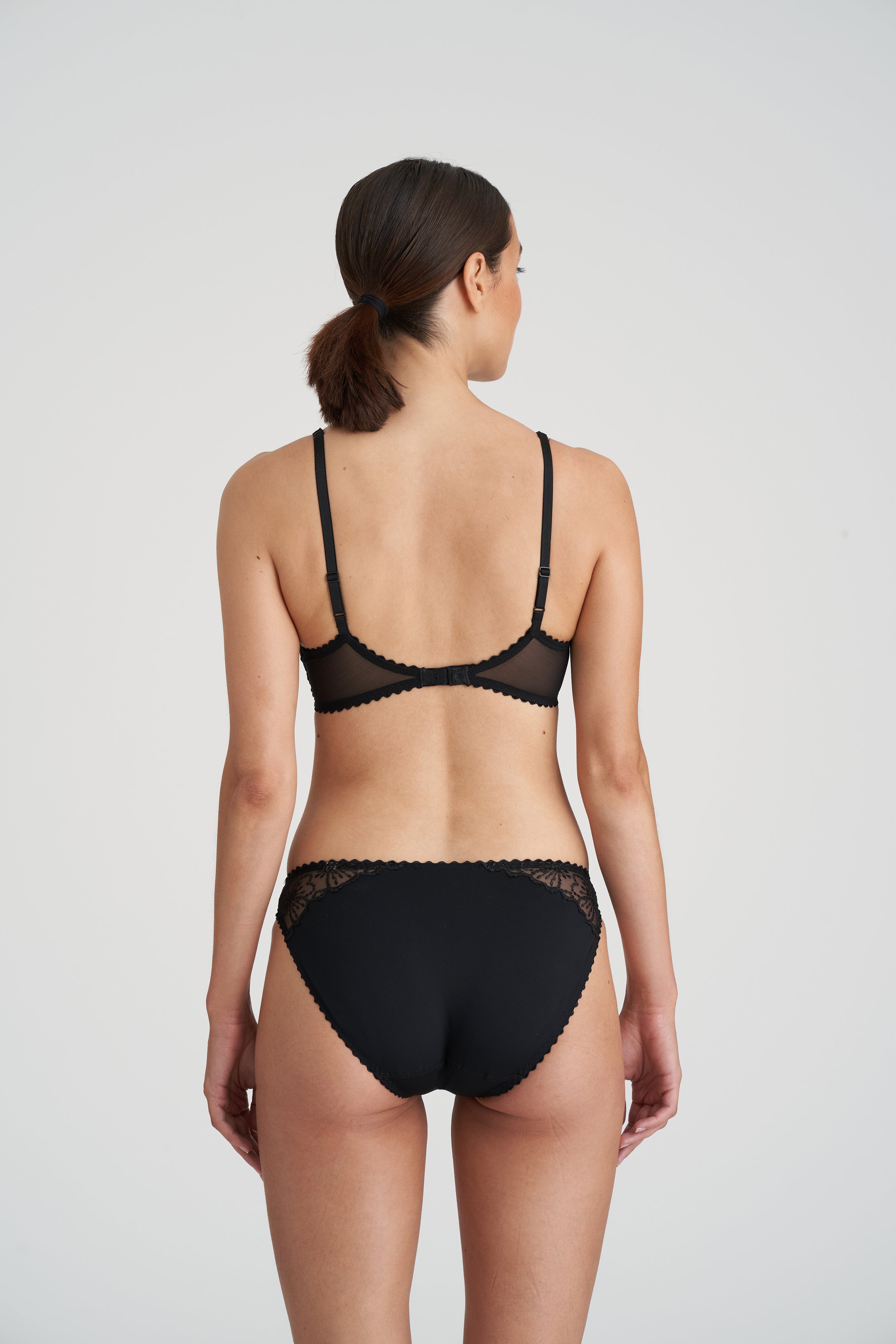 Бюстгальтер-балкон с полуподкладками Marie Jo Jane (0101335) Черный