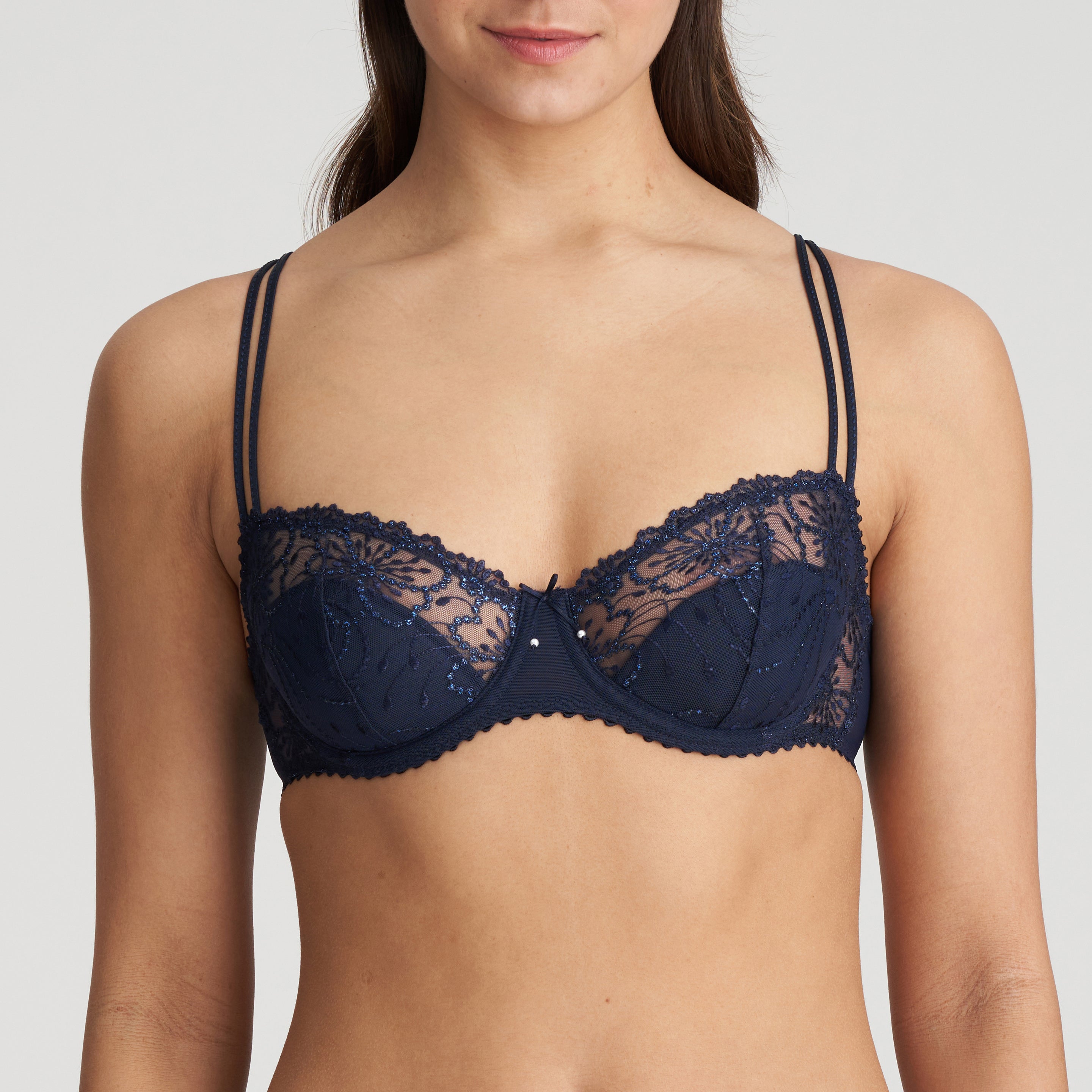 Marie Jo Jane Half Padded Balcony Bra (0101335) Velvet Blue