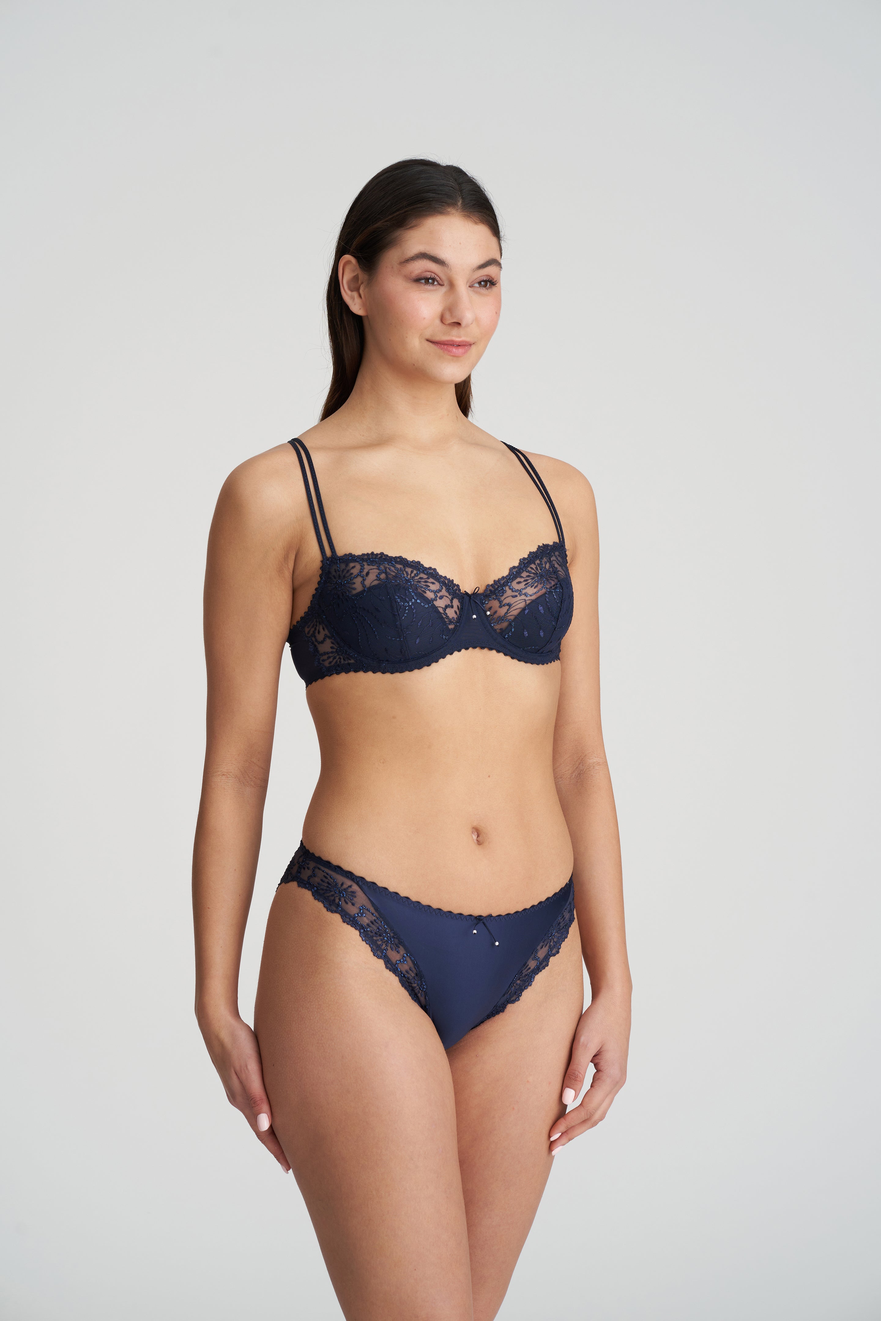 Marie Jo Jane Half Padded Balcony Bra (0101335) Velvet Blue
