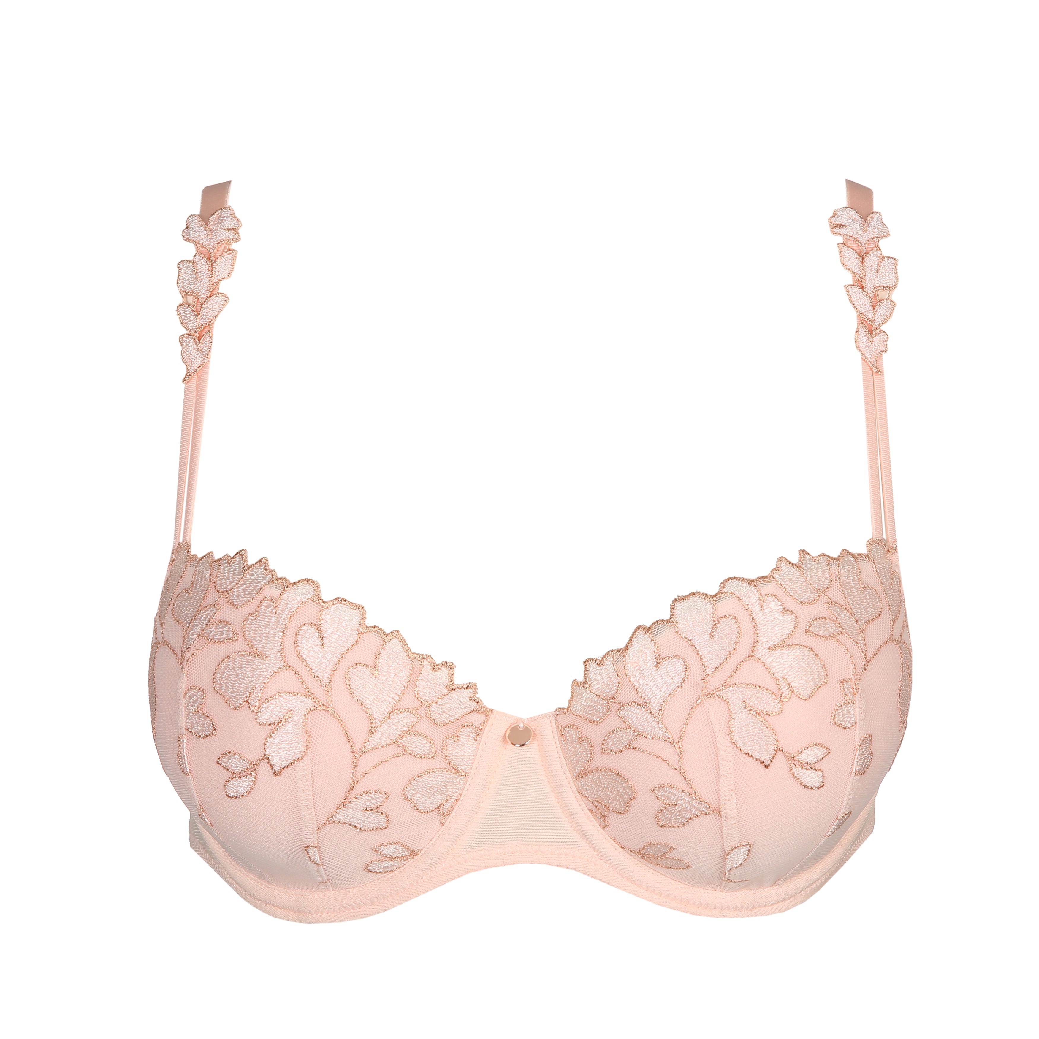 Бюстгальтер-балкон с чашками Marie Jo Leda (0102529) Глянцевый розовый