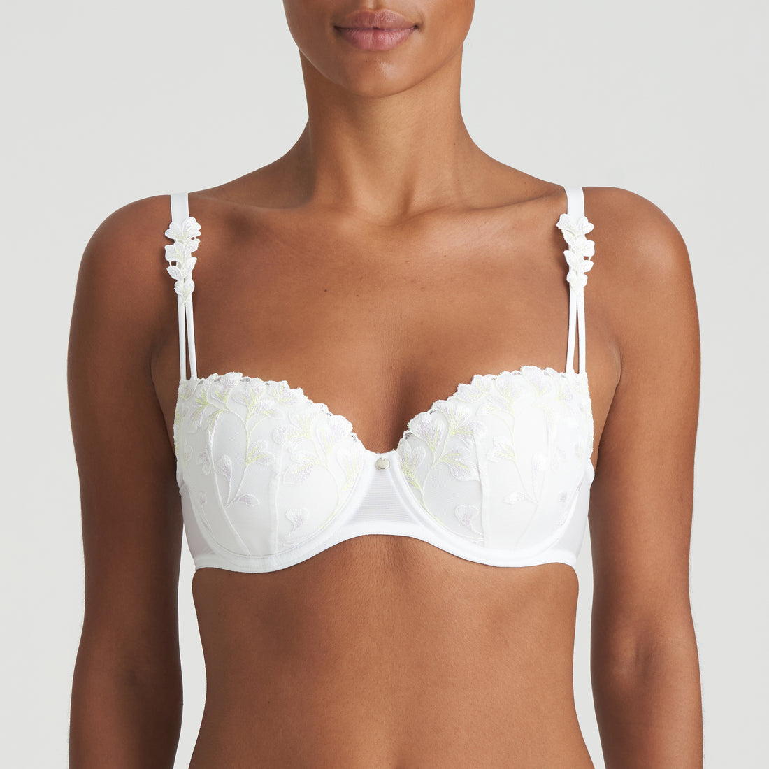 Marie Jo Leda Padded Balcony Bra (0102529) White