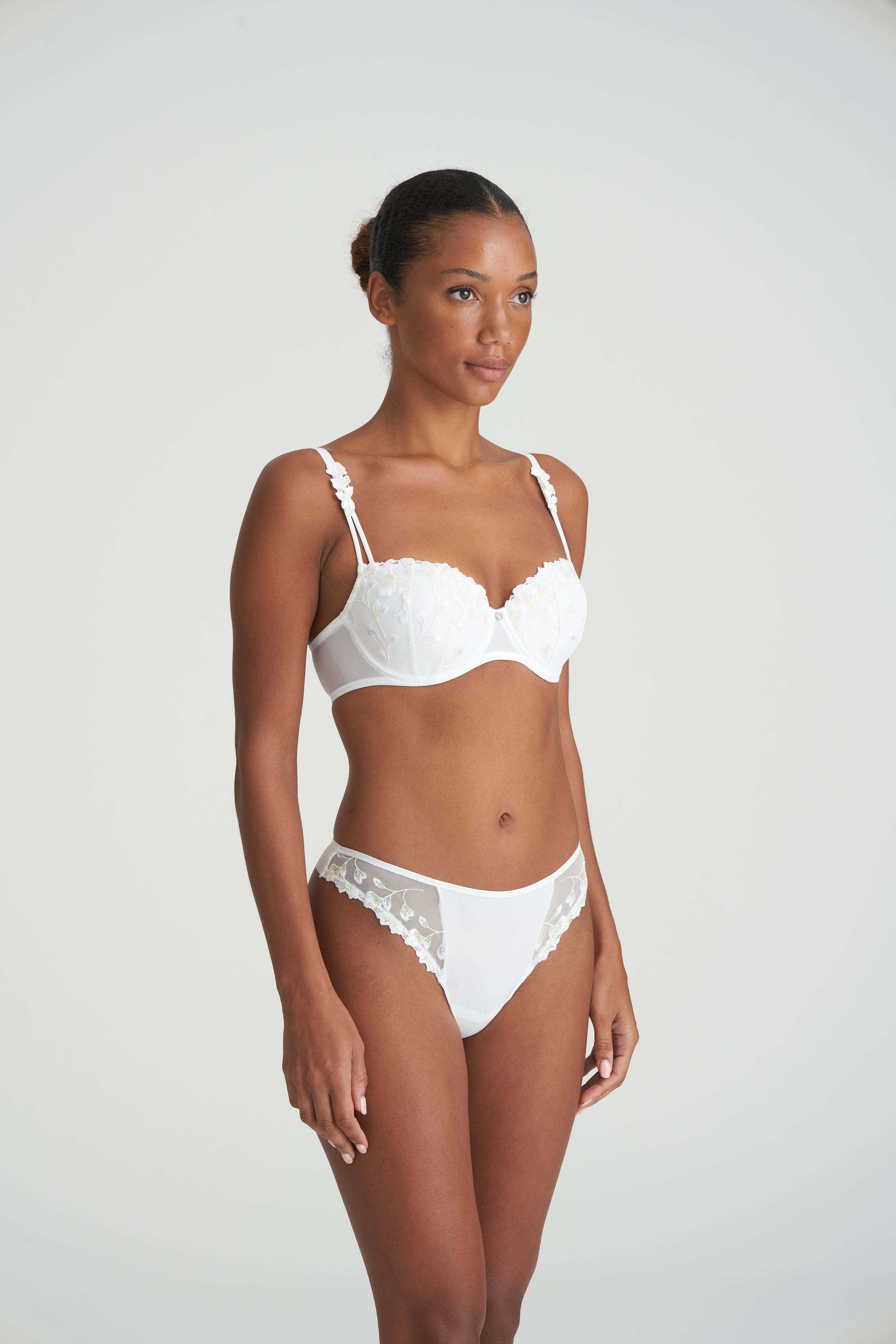 Бюстгальтер-балкон с чашками Marie Jo Leda (0102529) Белый