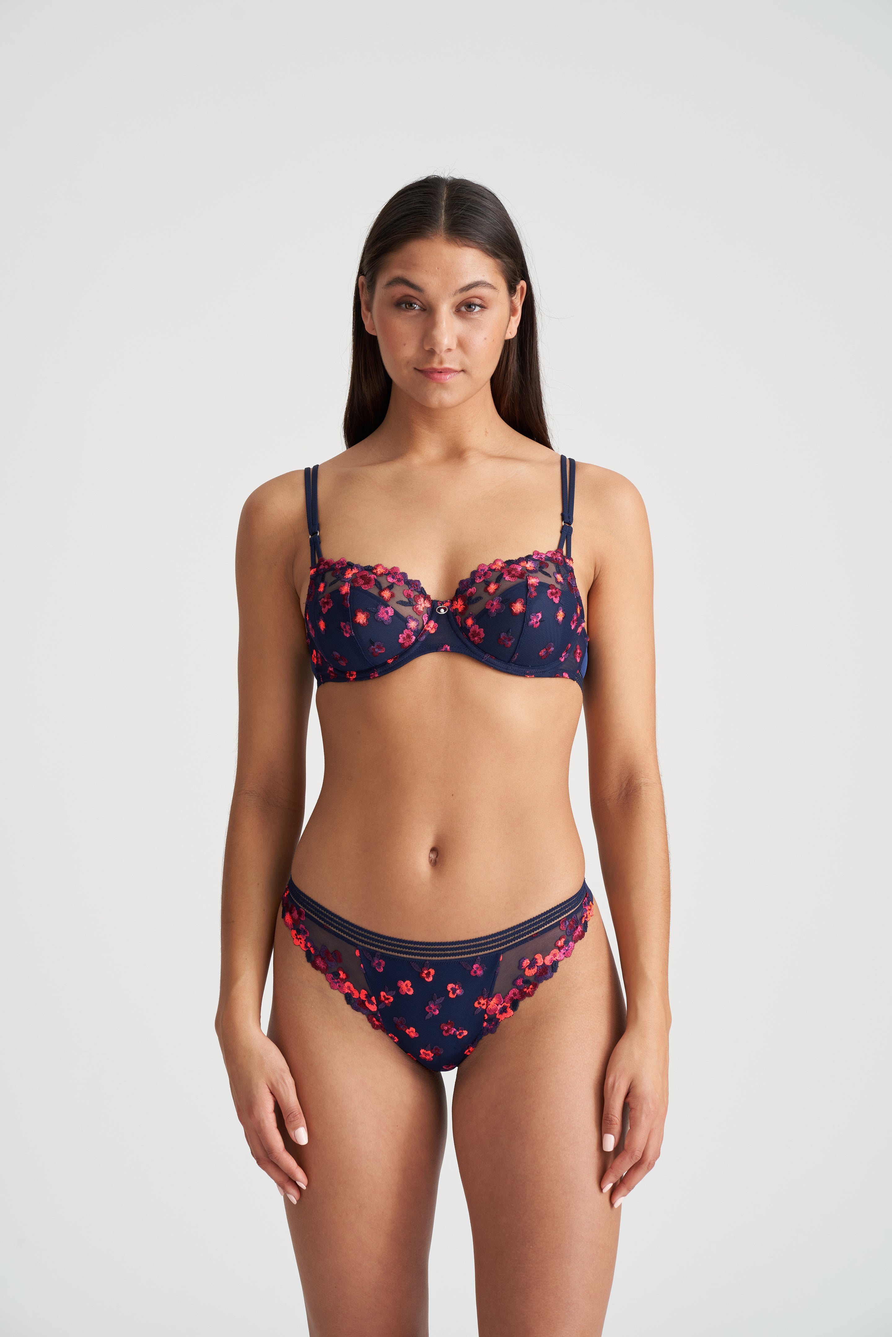 Marie Jo Nathy Half Padded Balcony Bra (0102485) Water Blue