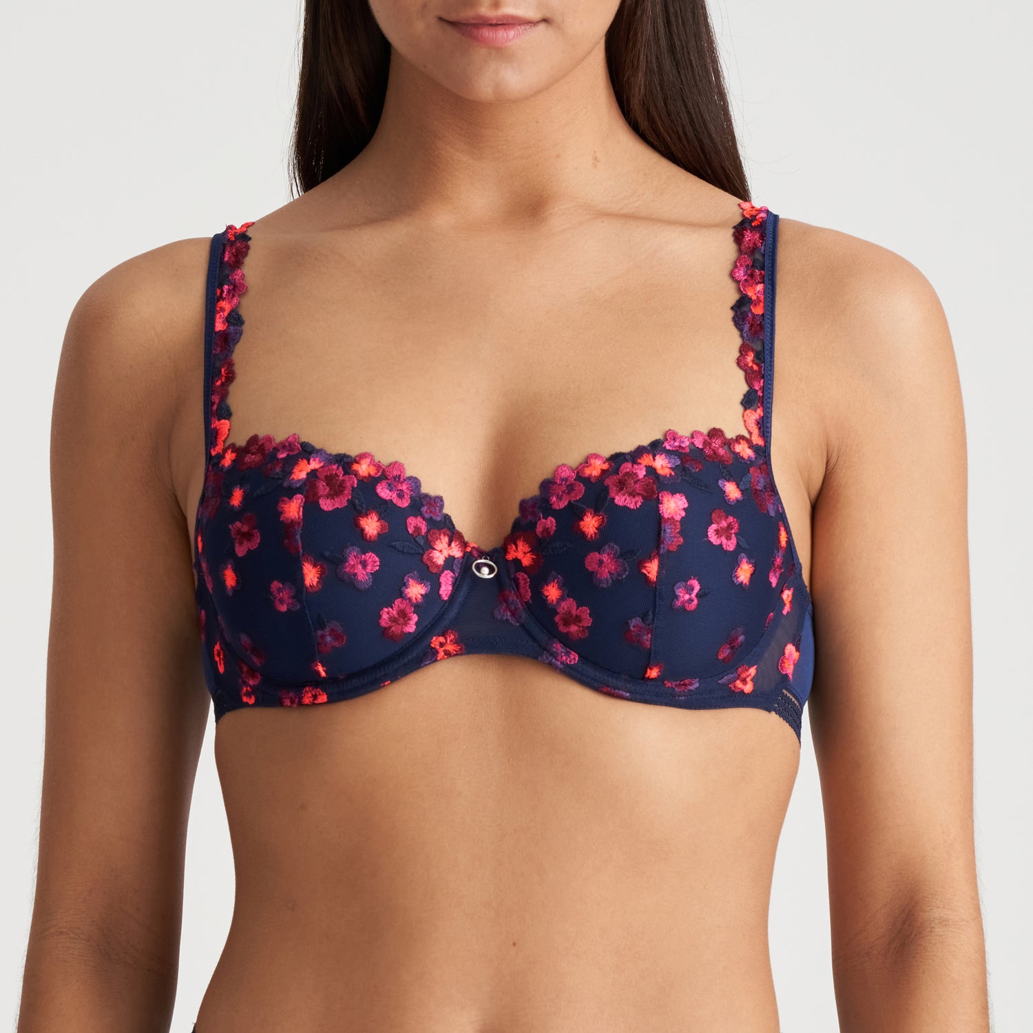 Marie Jo Nathy Padded Balcony Bra (0102489) Water Blue