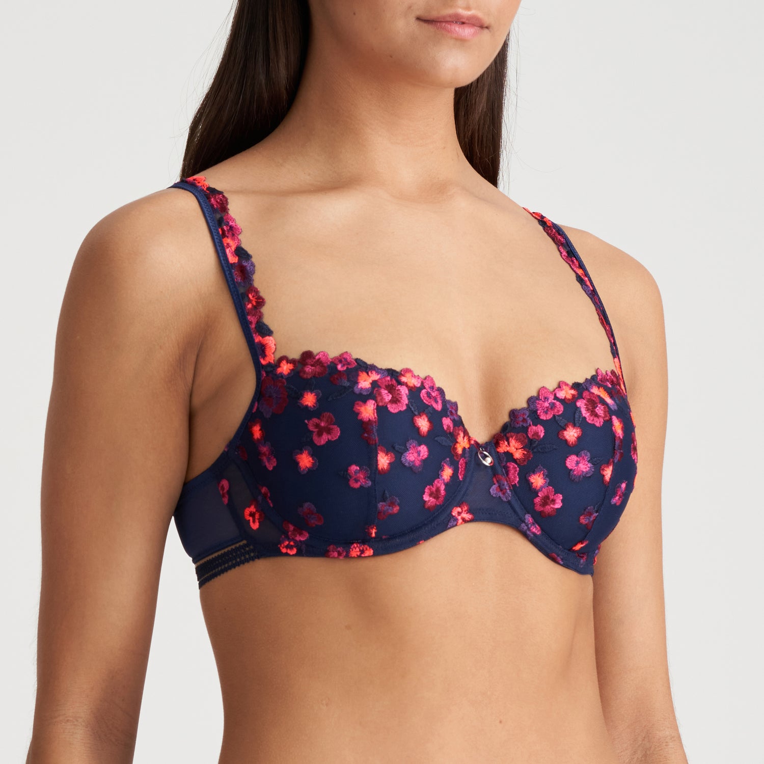Marie Jo Nathy Padded Balcony Bra (0102489) Water Blue