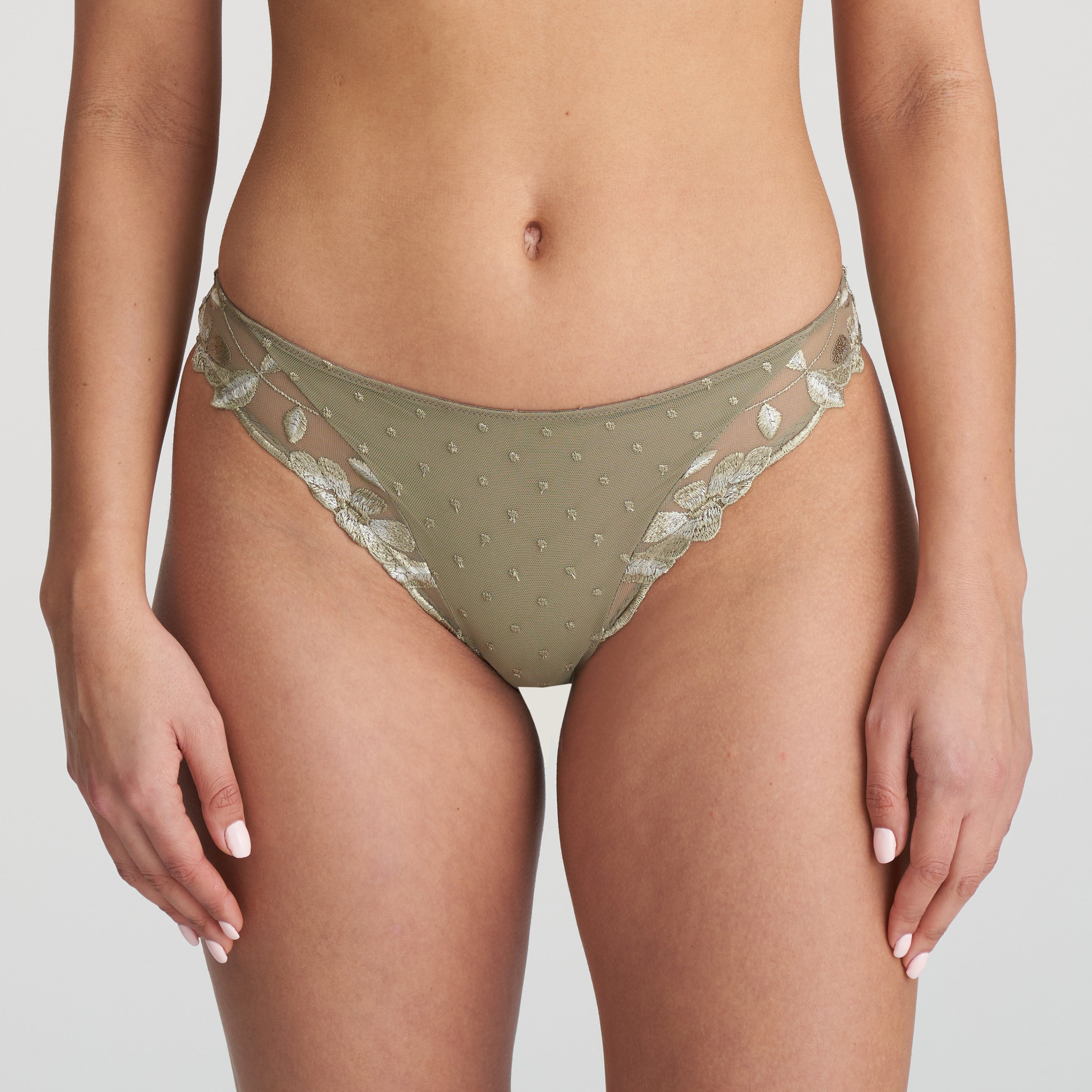 Marie Jo Agnes Italian Briefs (0502594) Golden Olive
