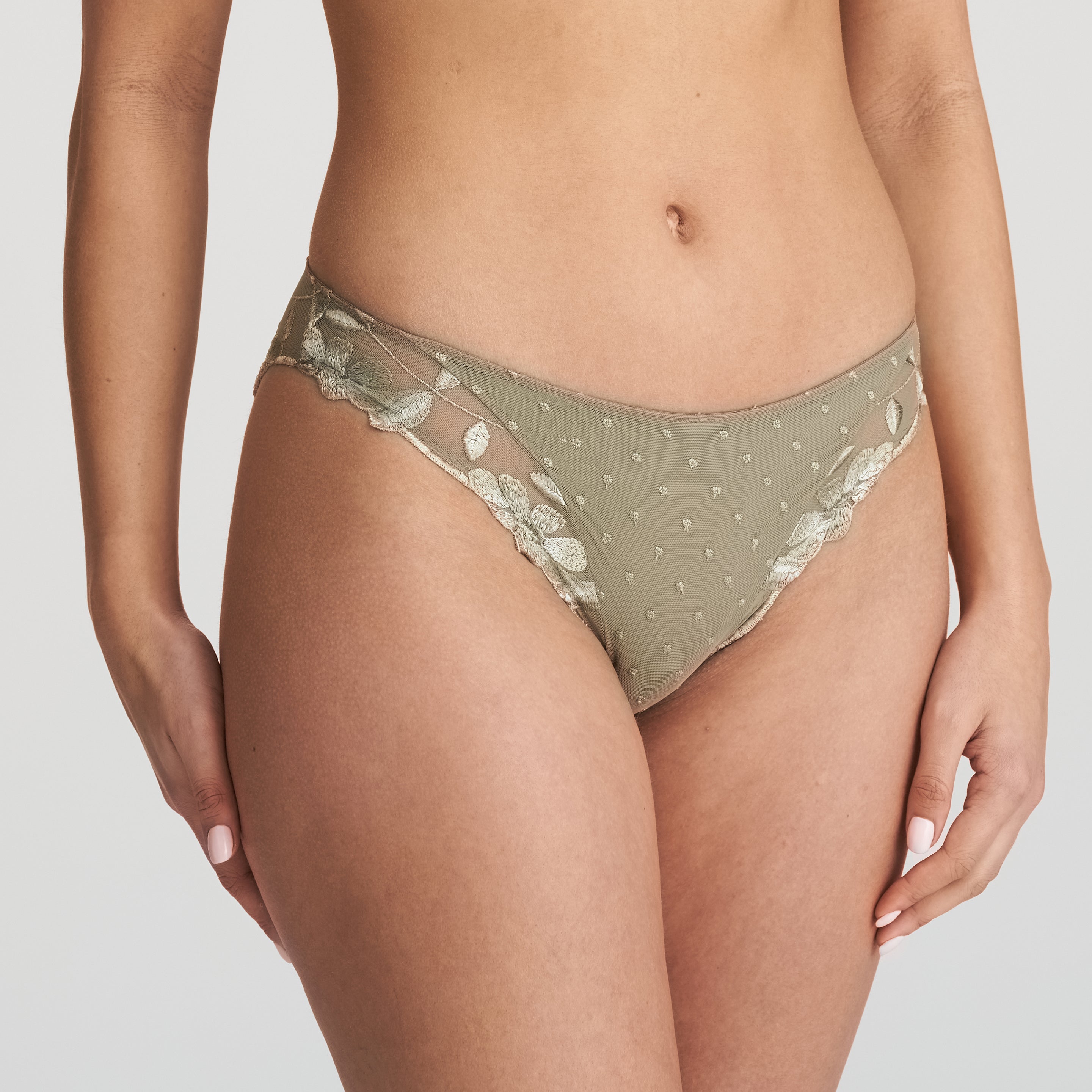 Marie Jo Agnes Italian Briefs (0502594) Golden Olive