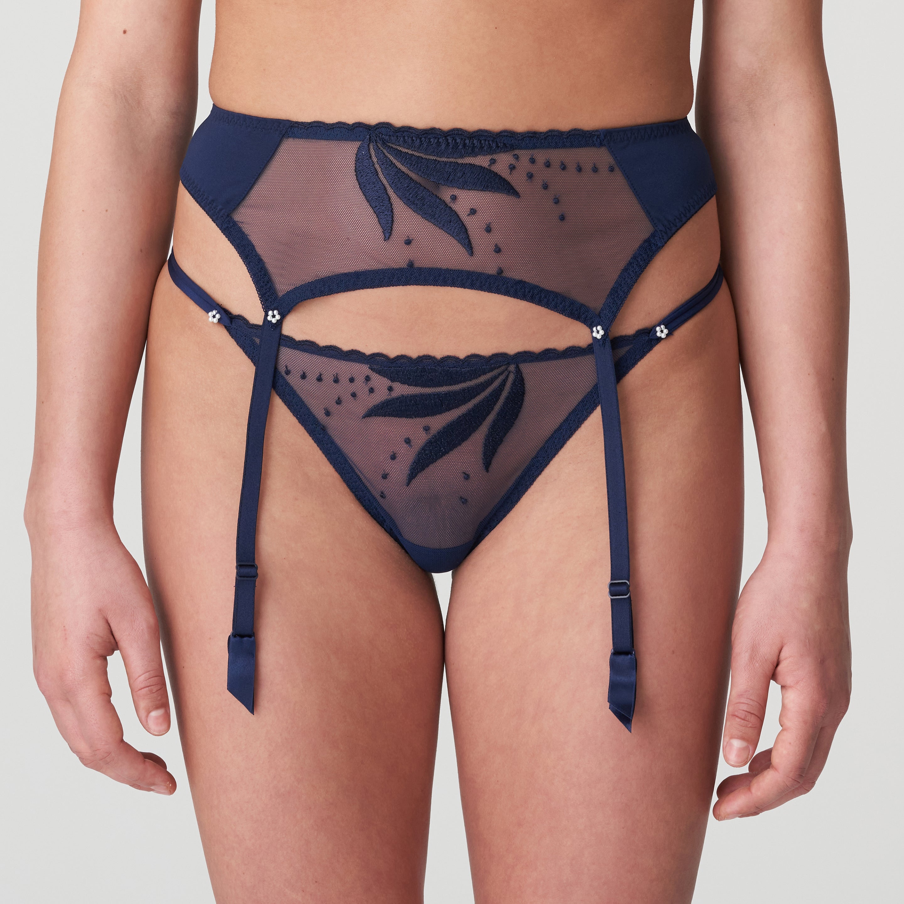Marie Jo Etoile Garter Belt (0702740) Sapphire Blue