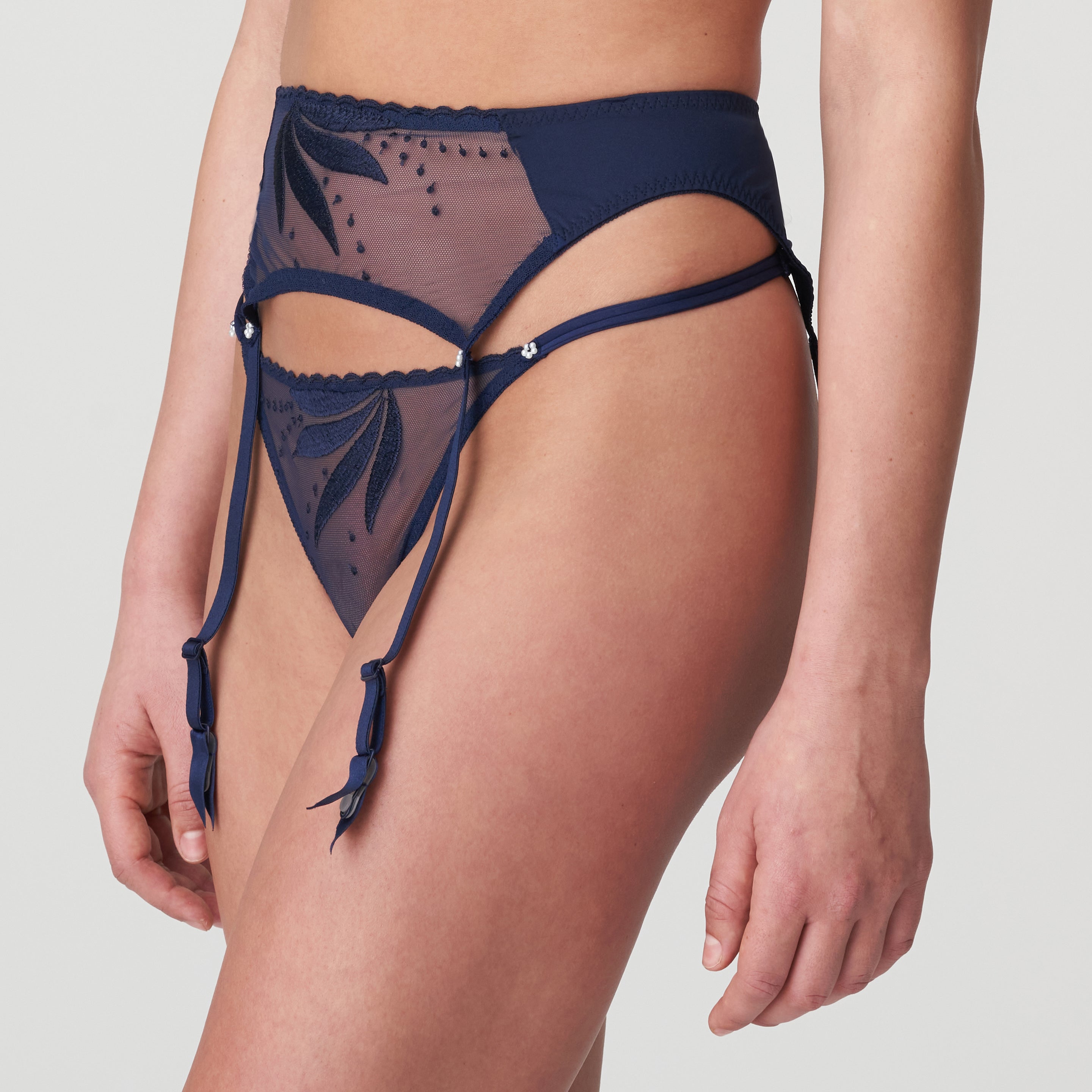 Marie Jo Etoile Garter Belt (0702740) Sapphire Blue