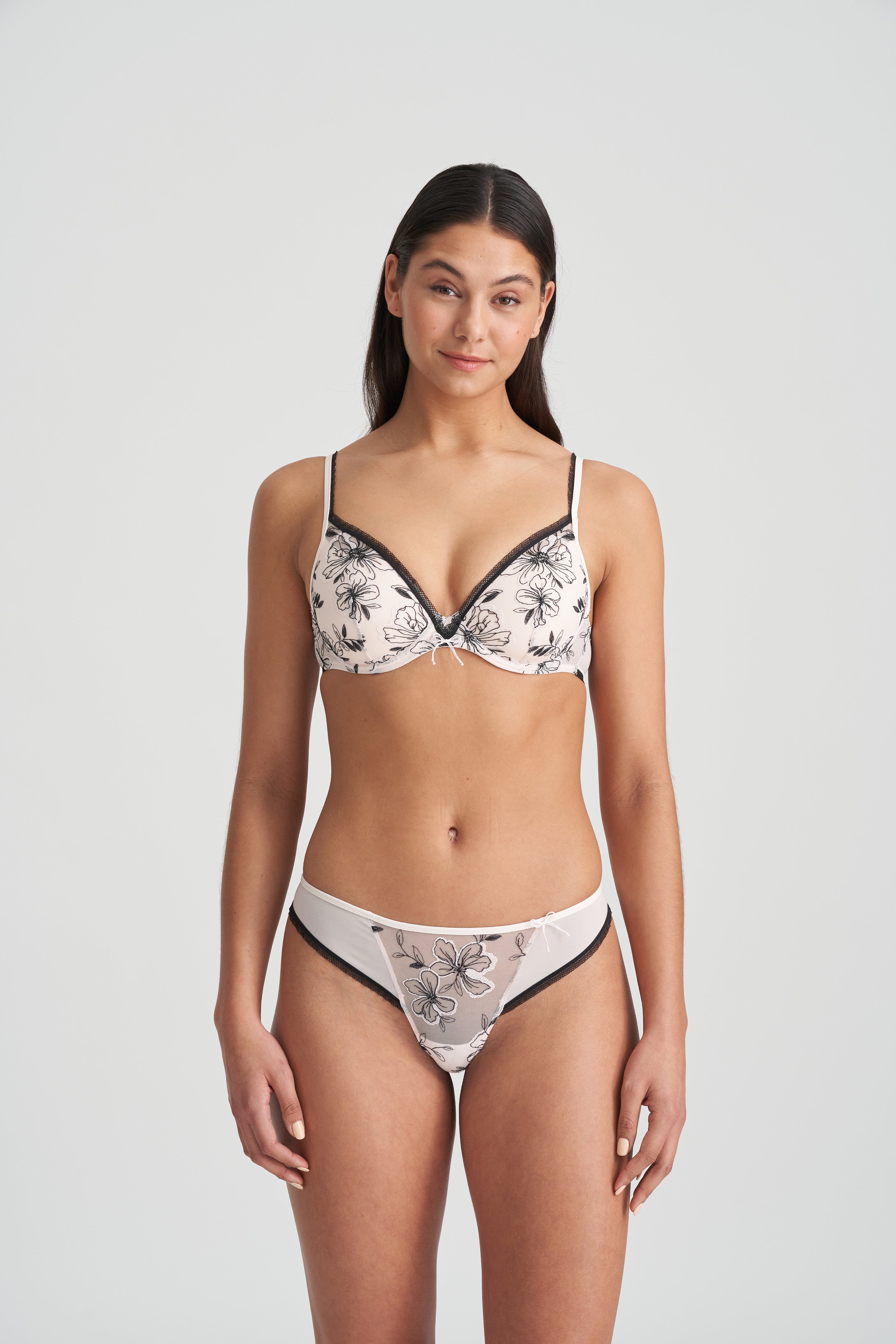 Marie Jo Noorah Padded Bra Heartshape (0102626) Black&Blush