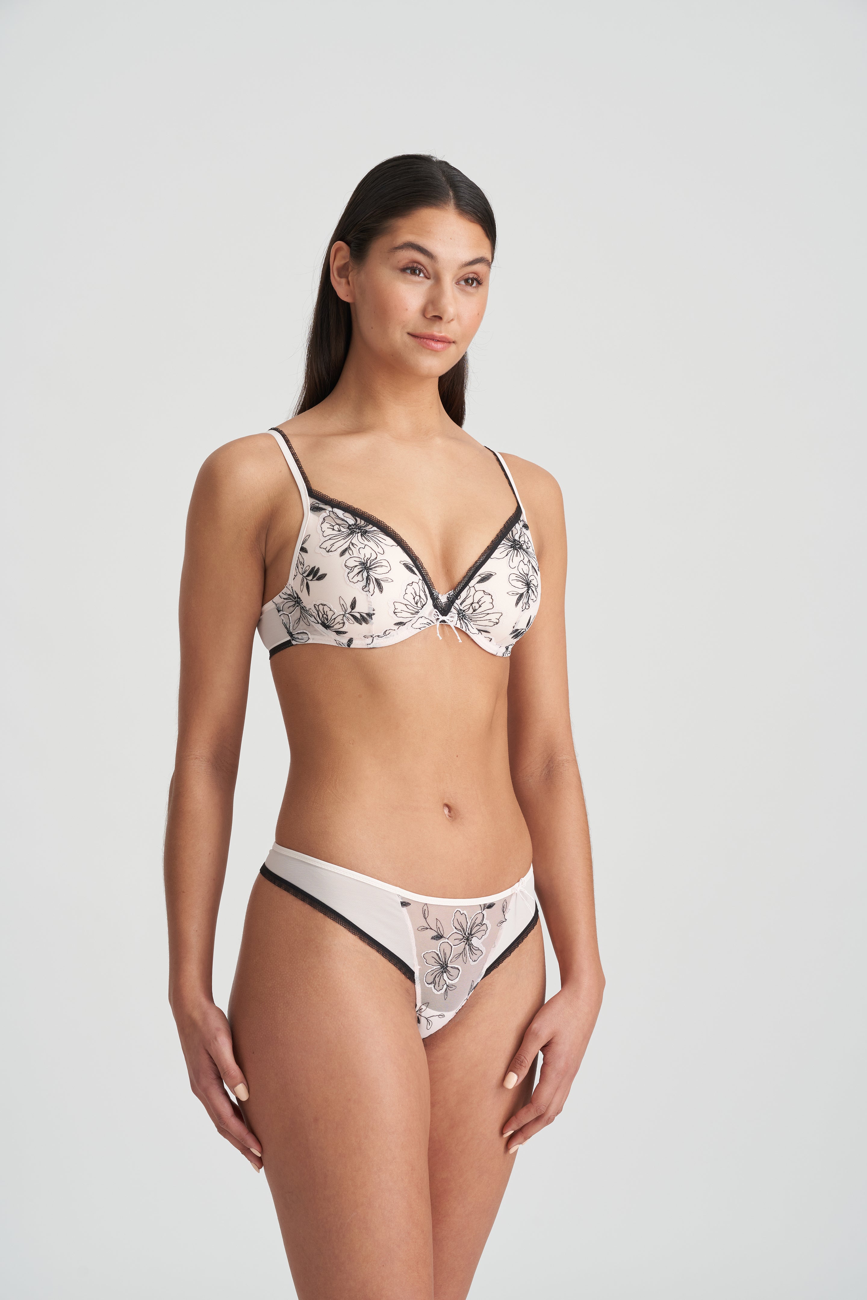 Marie Jo Noorah Padded Bra Heartshape (0102626) Black&Blush