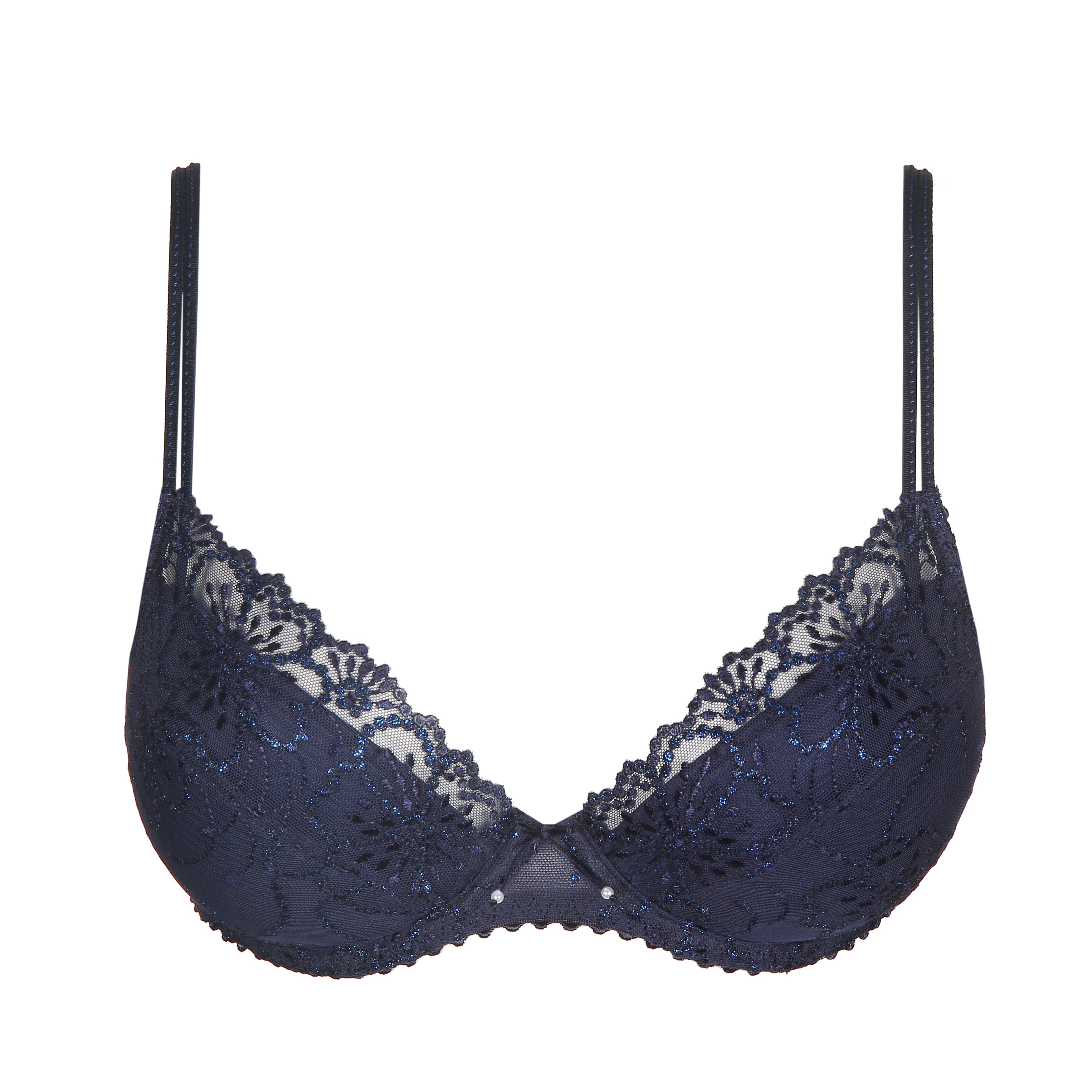 Marie Jo Jane Push-Up Bra Removable Pads (0101337) Velvet Blue